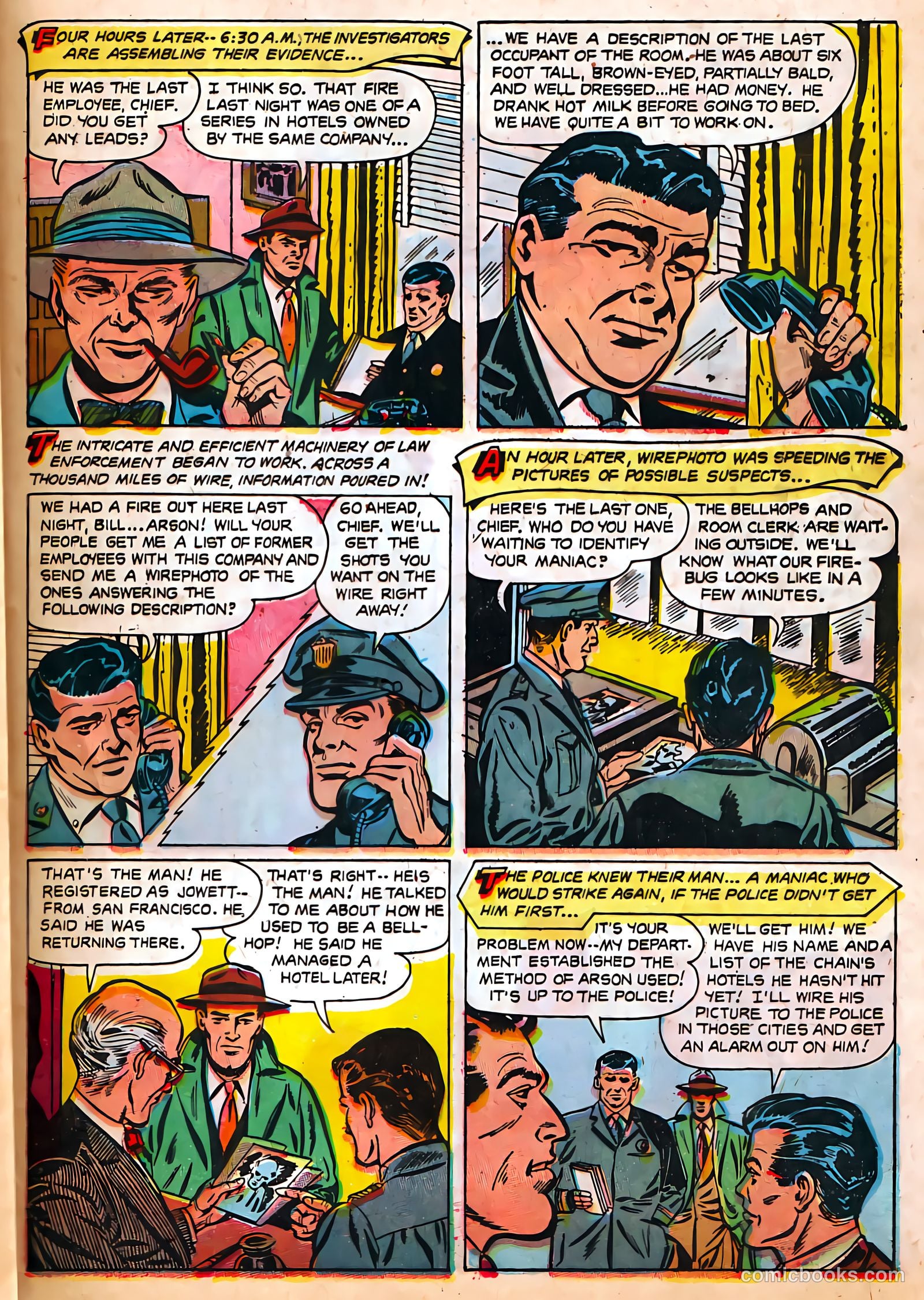 Authentic Police Cases #22 (1952) — page 25 of 36