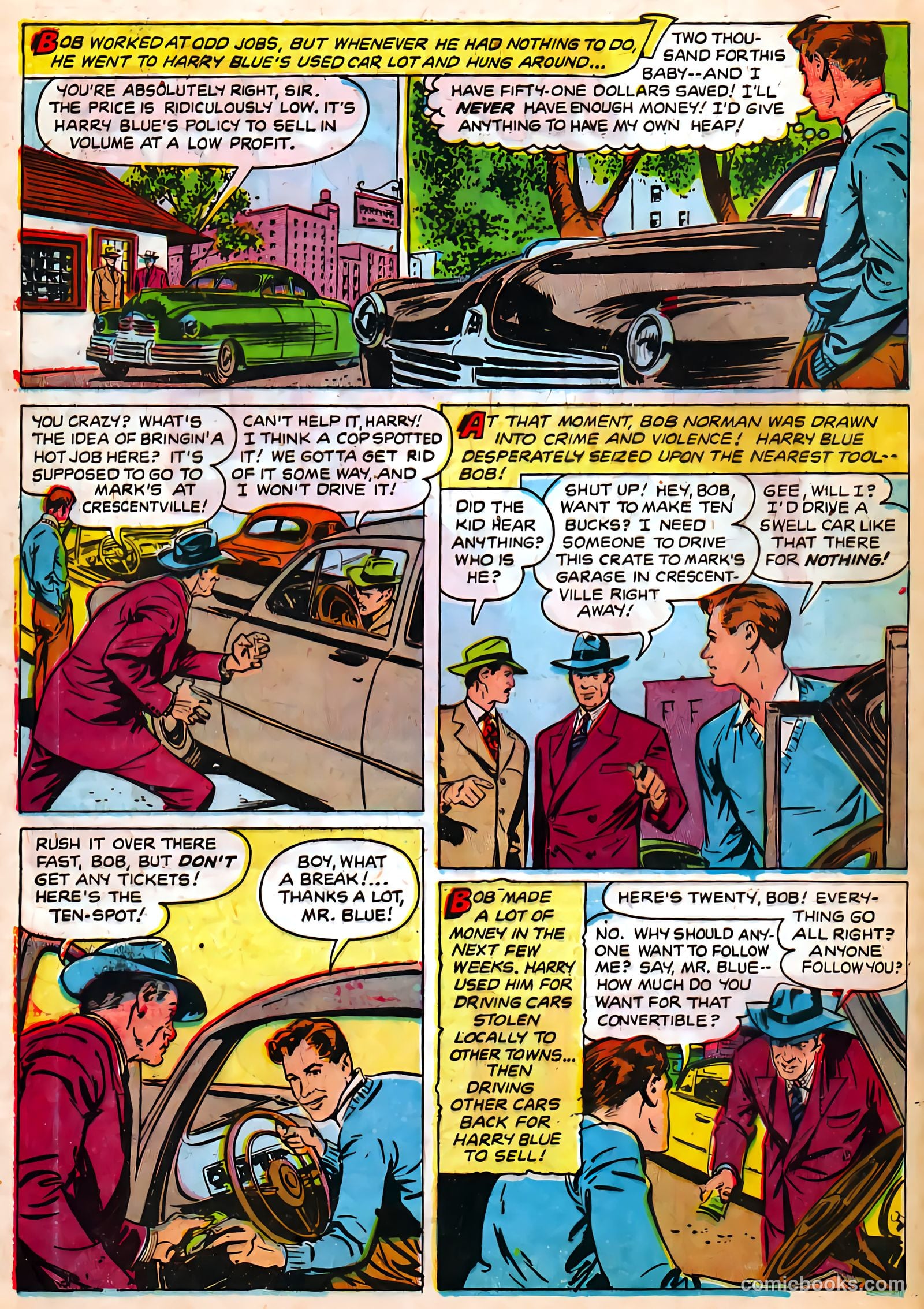 Authentic Police Cases #22 (1952) — page 28 of 36