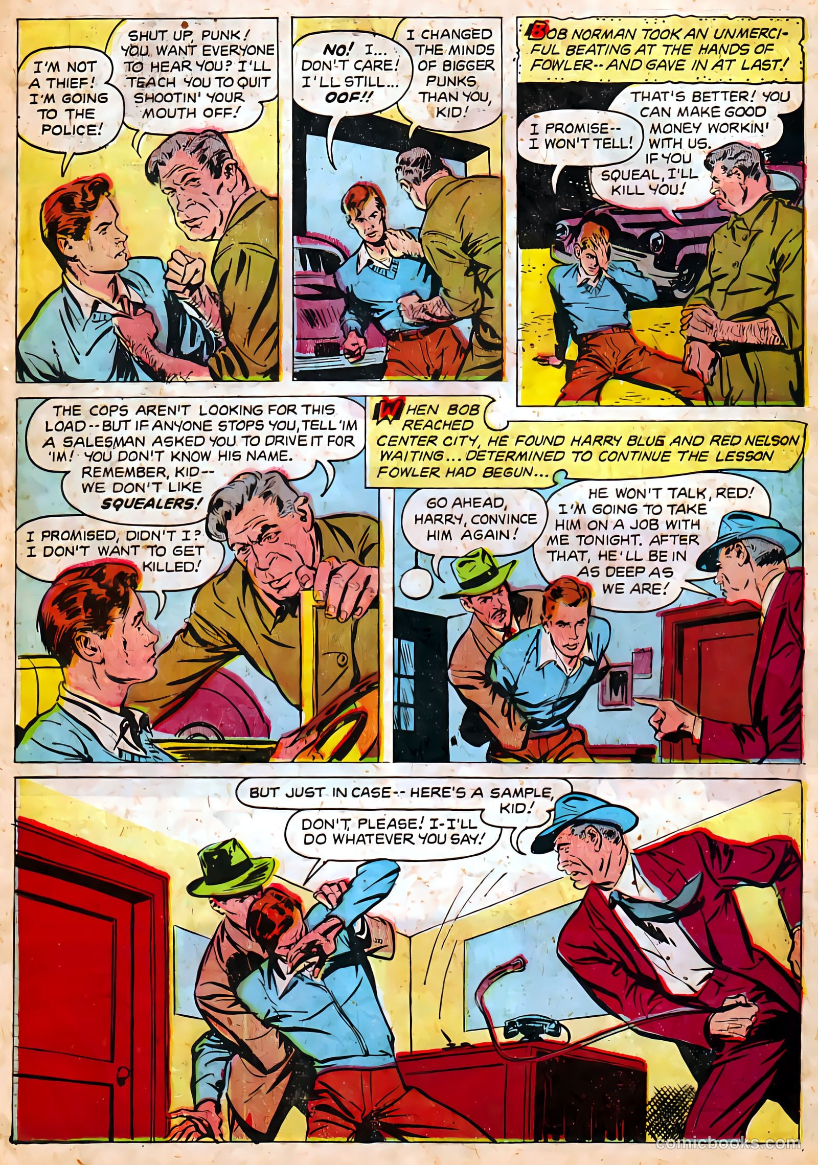 Authentic Police Cases #22 (1952) — page 30 of 36