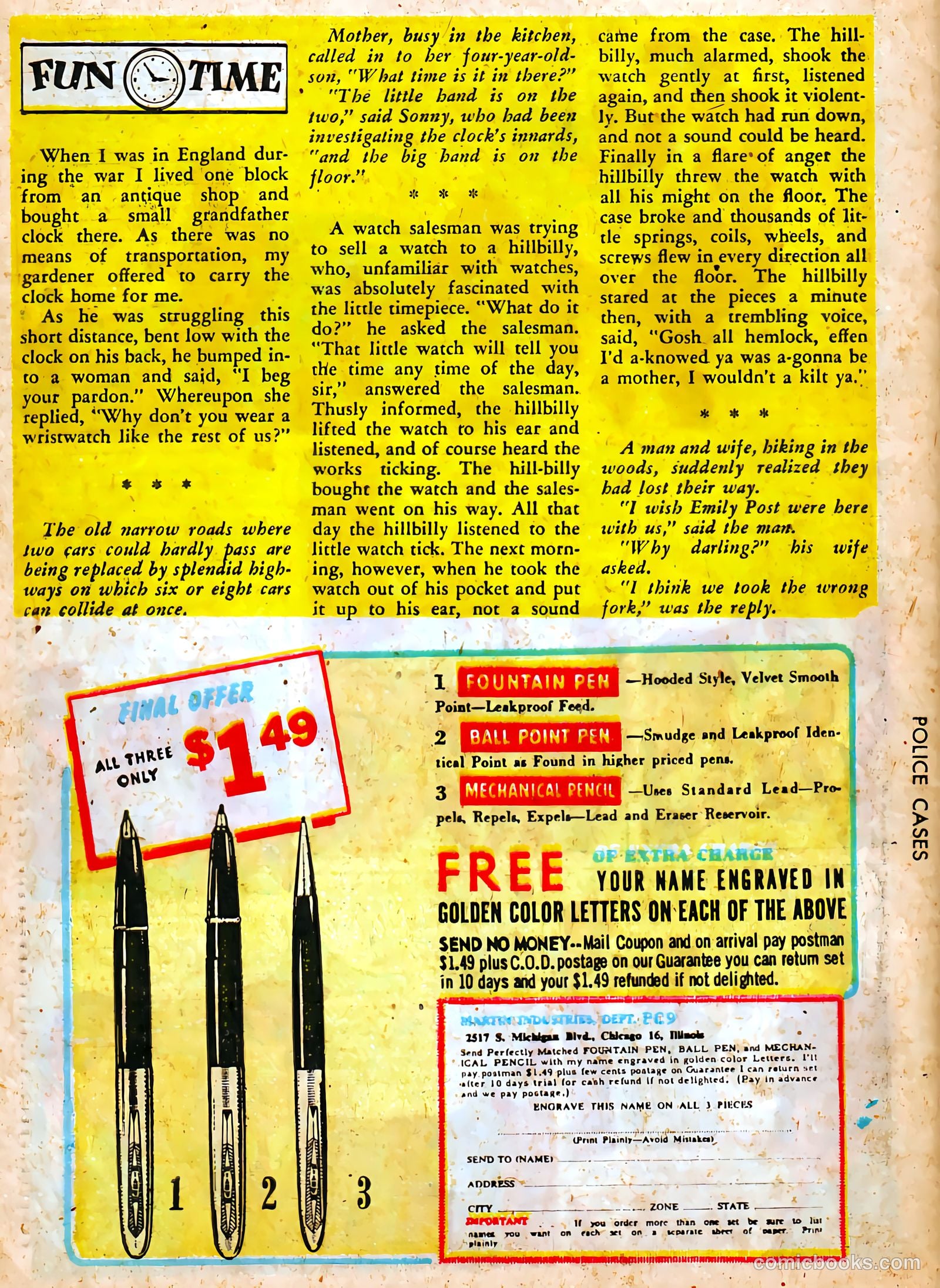 Authentic Police Cases #22 (1952) — page 34 of 36