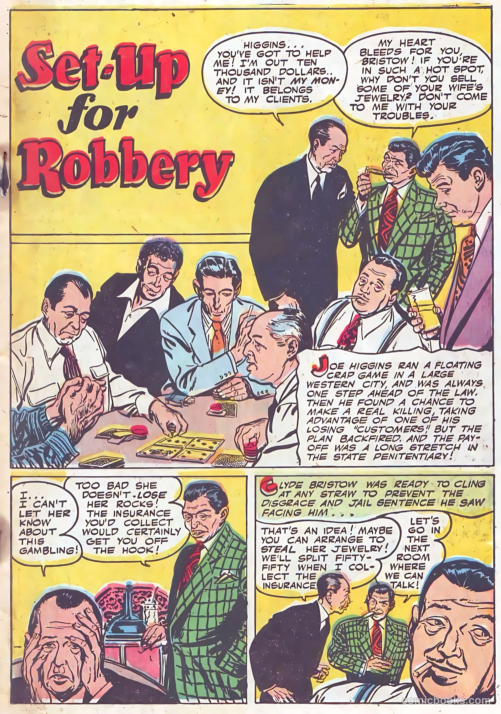 Authentic Police Cases #23 (1952) — page 3 of 36