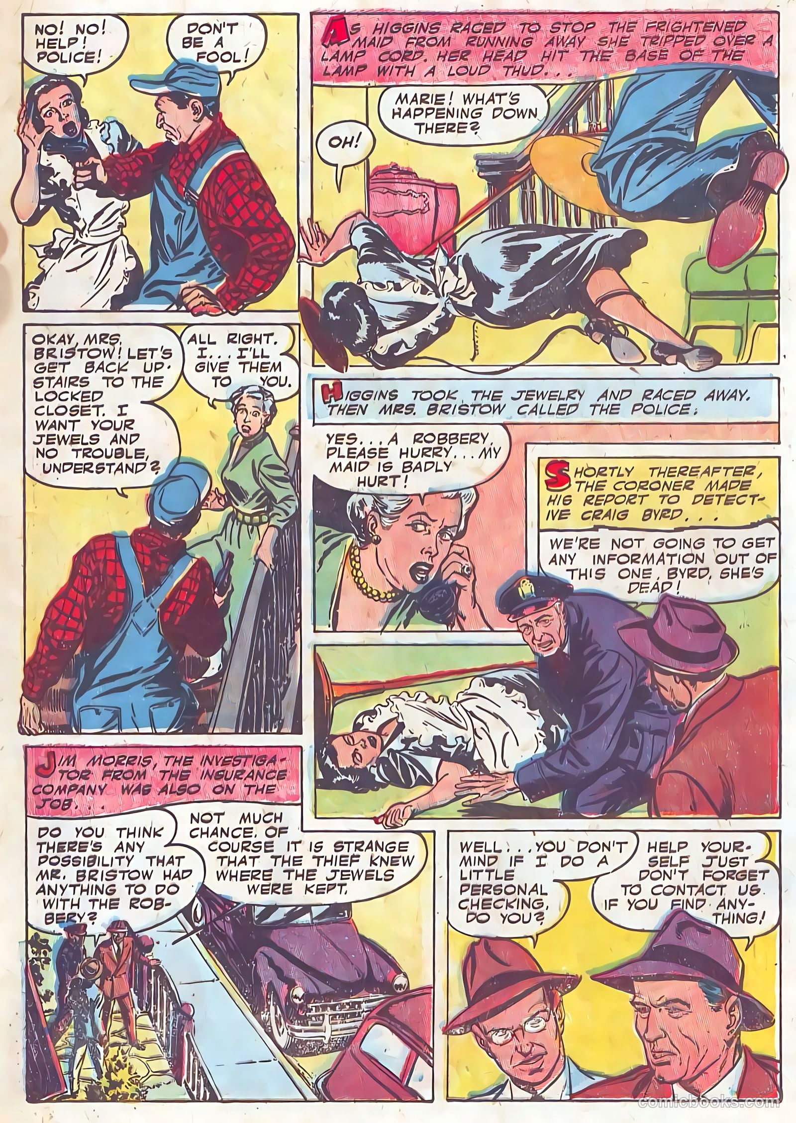 Authentic Police Cases #23 (1952) — page 5 of 36