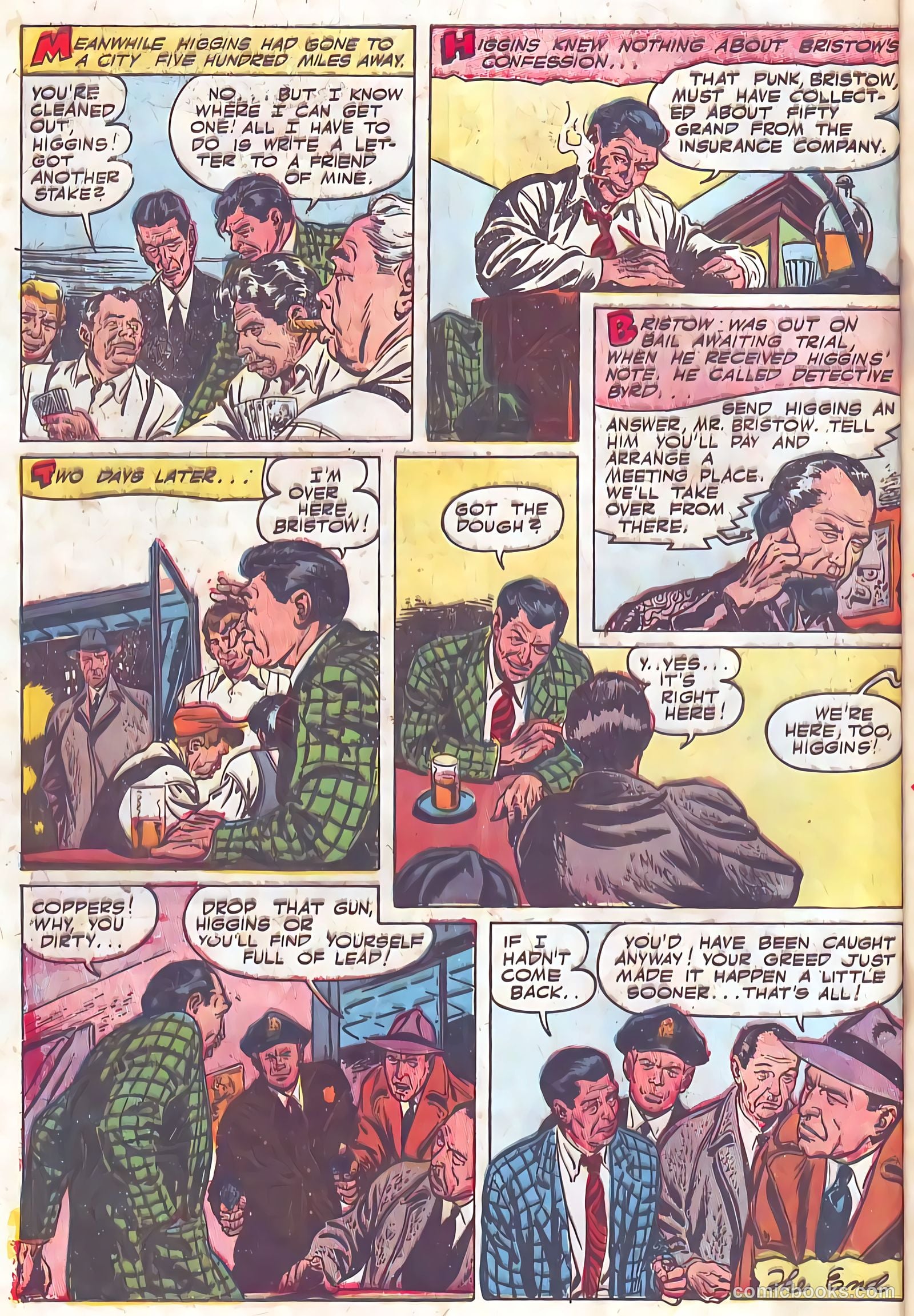 Authentic Police Cases #23 (1952) — page 8 of 36