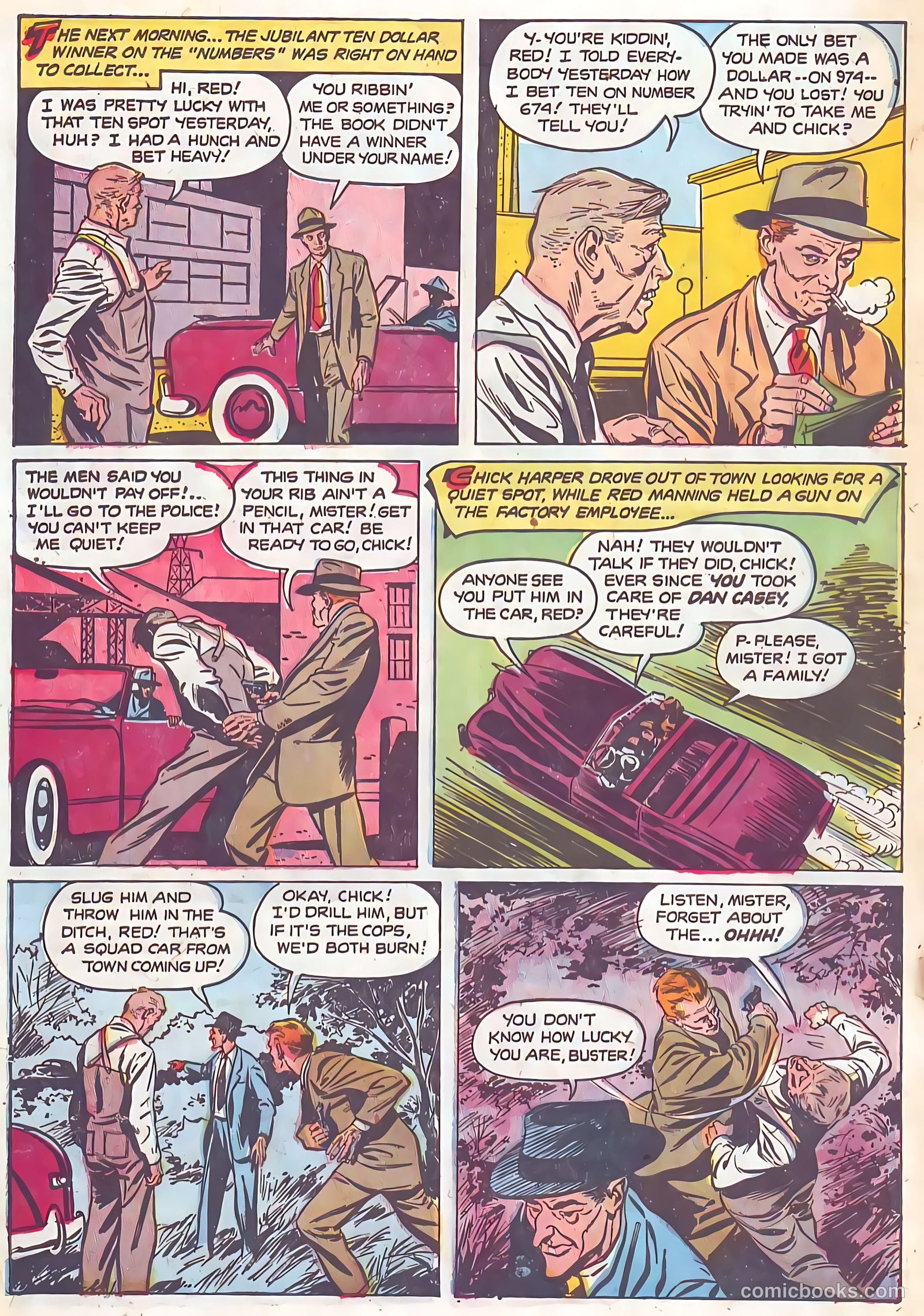 Authentic Police Cases #23 (1952) — page 22 of 36