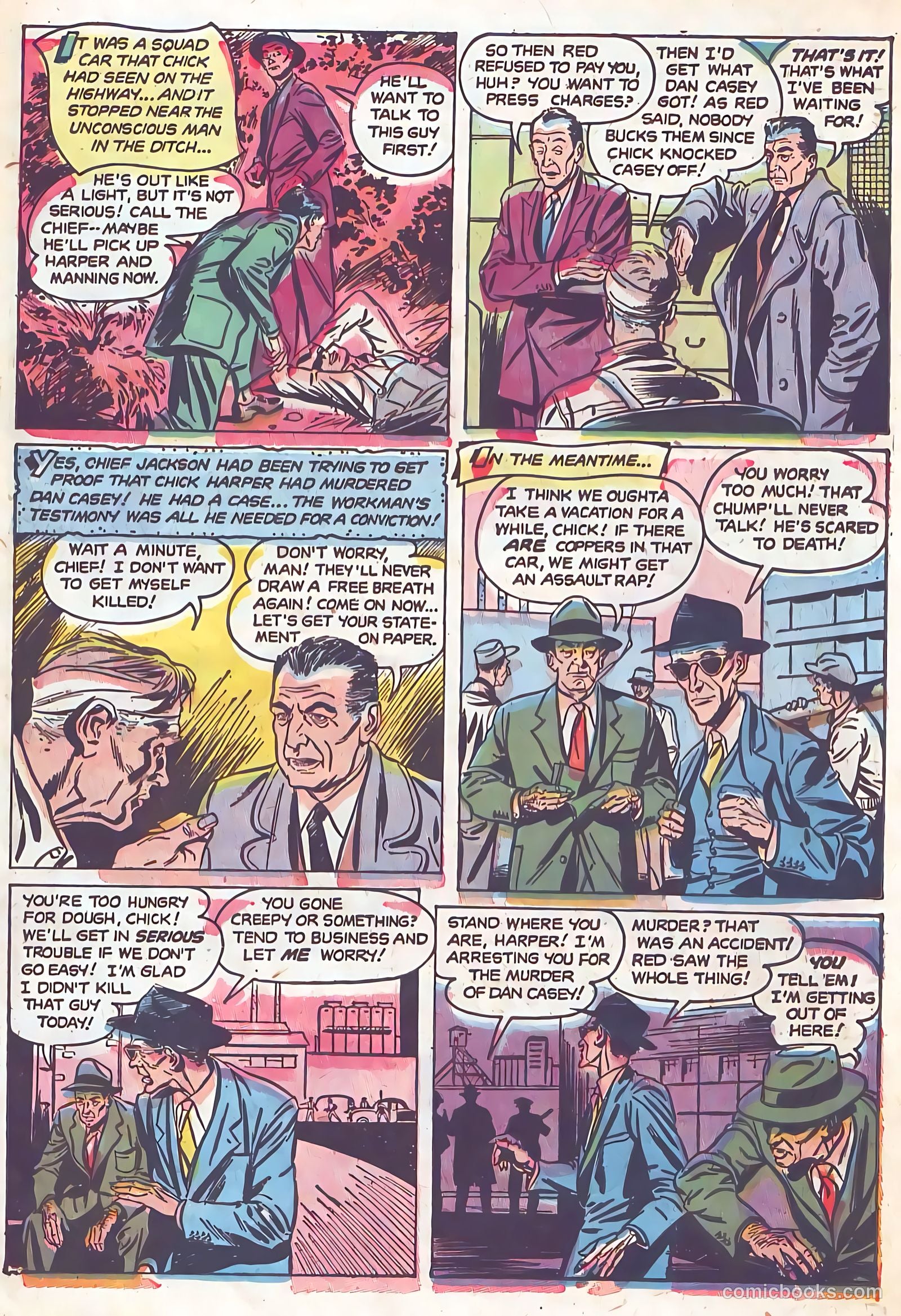 Authentic Police Cases #23 (1952) — page 23 of 36