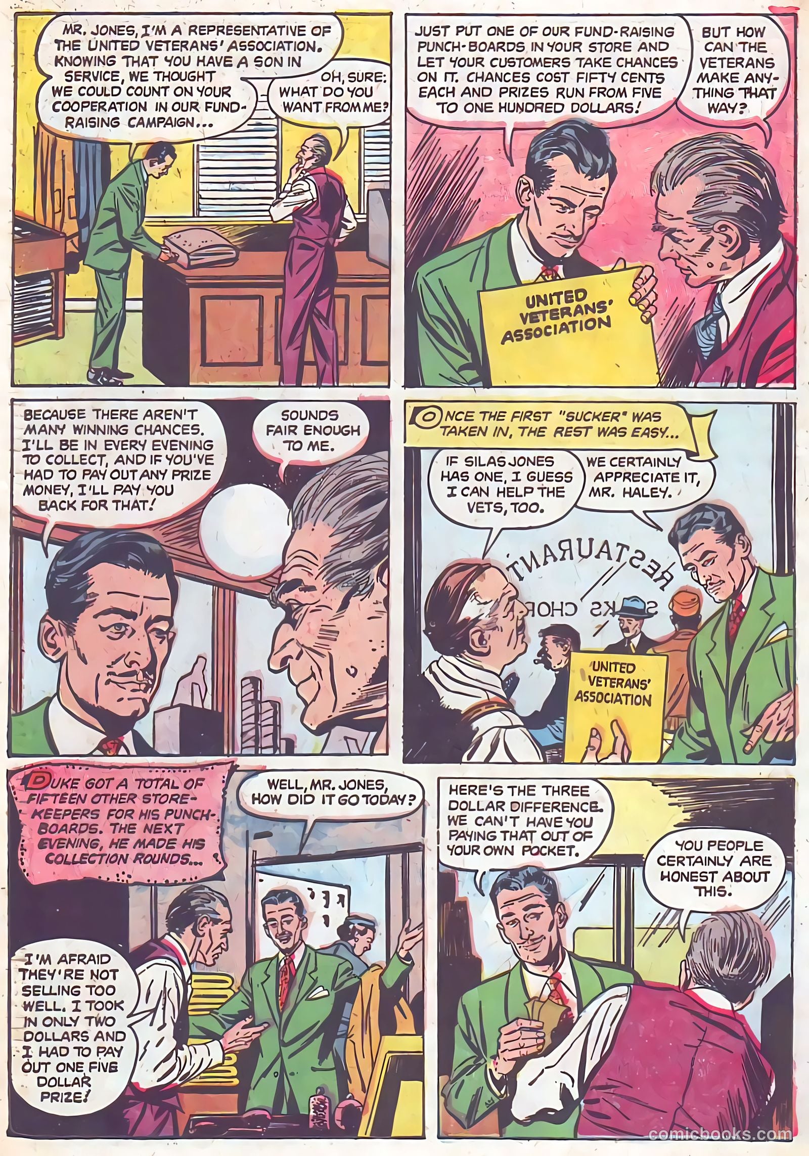Authentic Police Cases #23 (1952) — page 30 of 36