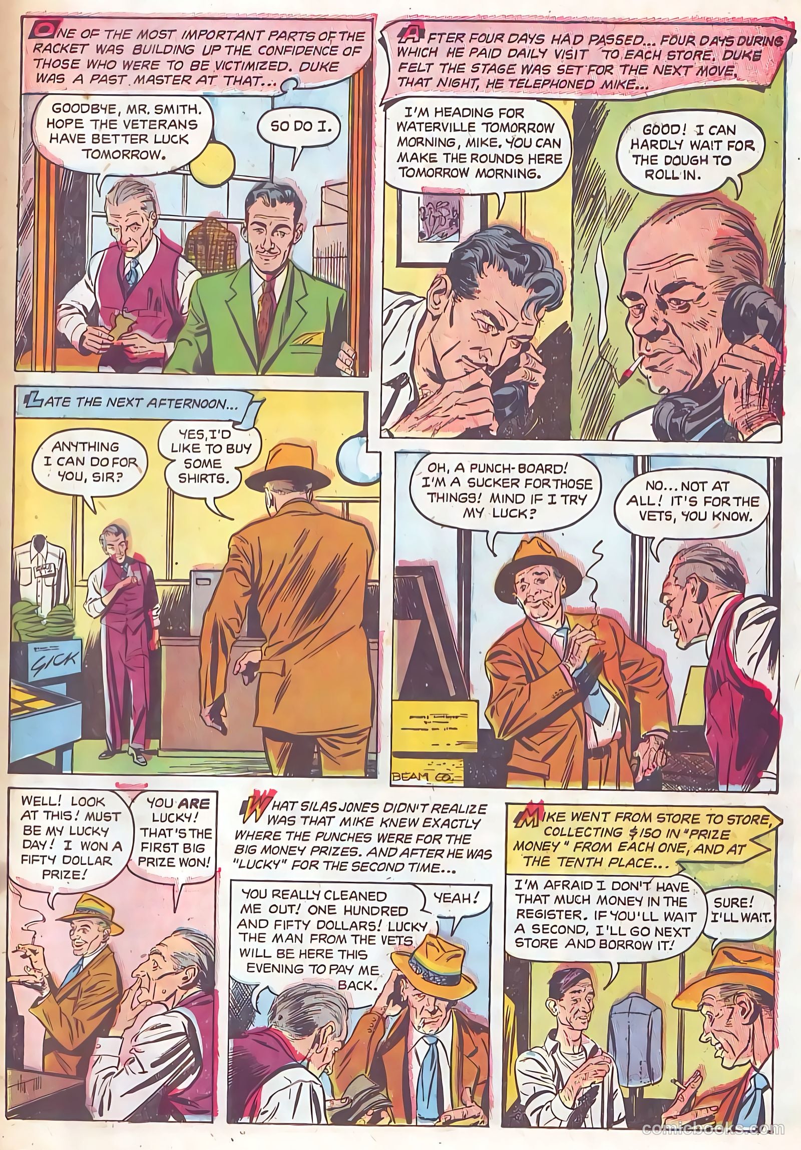 Authentic Police Cases #23 (1952) — page 31 of 36