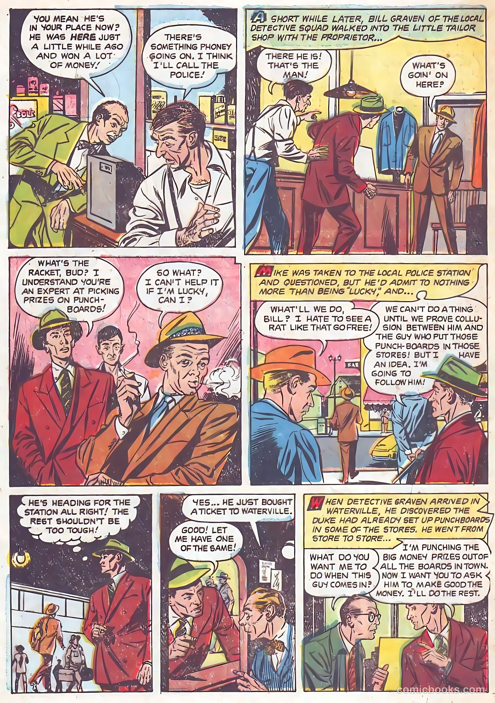 Authentic Police Cases #23 (1952) — page 32 of 36