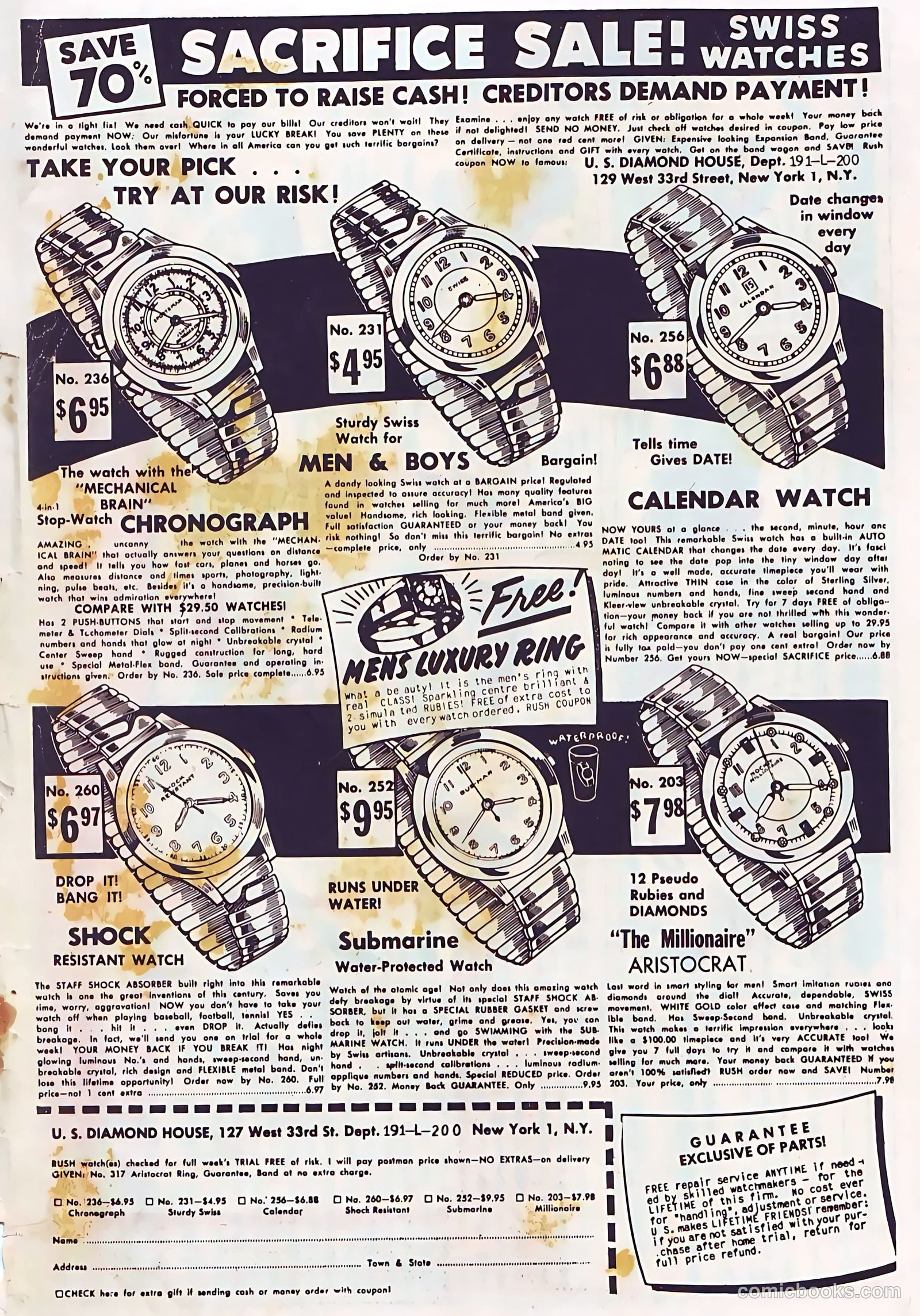Authentic Police Cases #23 (1952) — page 35 of 36