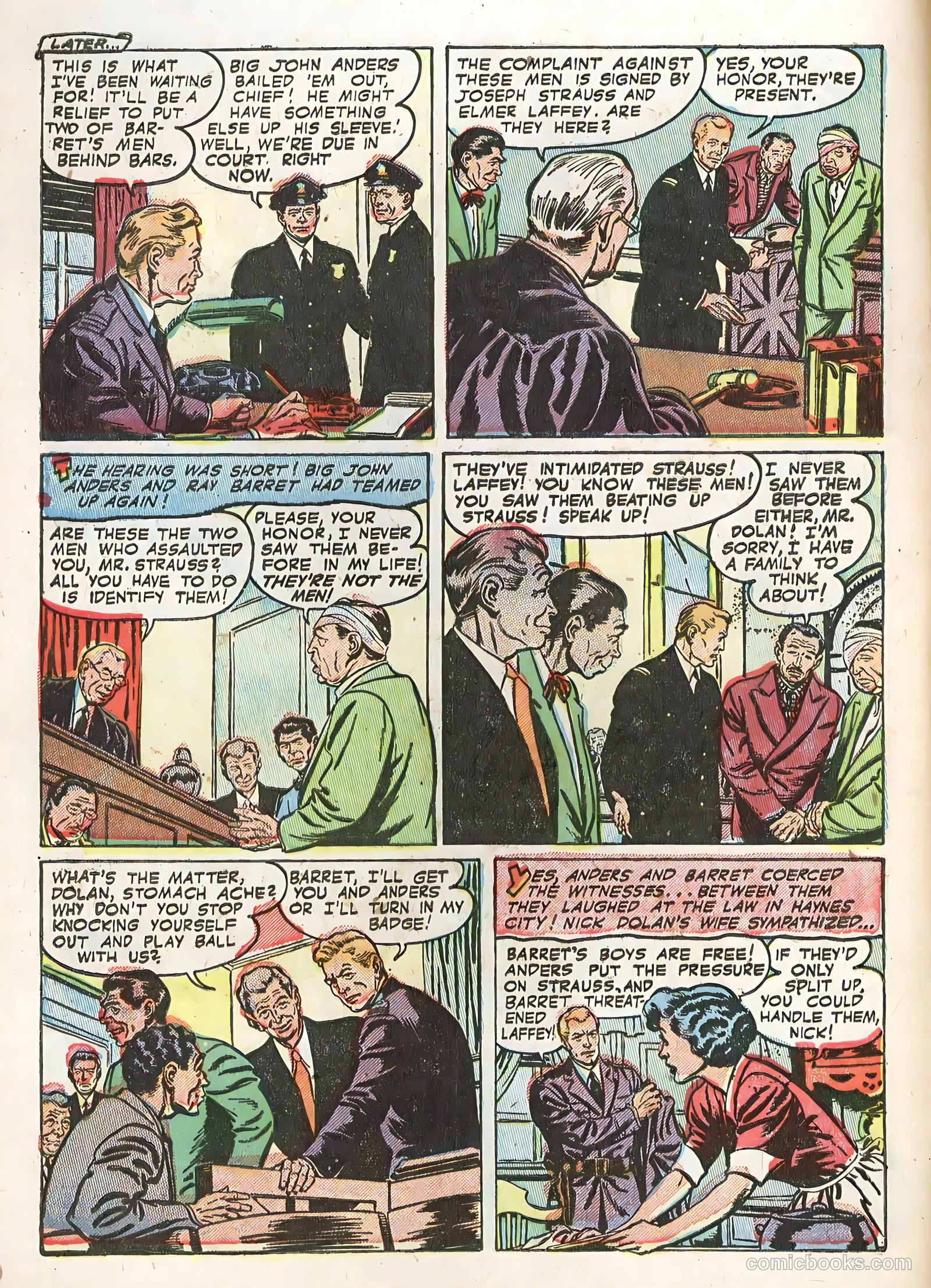 Authentic Police Cases #24 (1952) — page 4 of 36