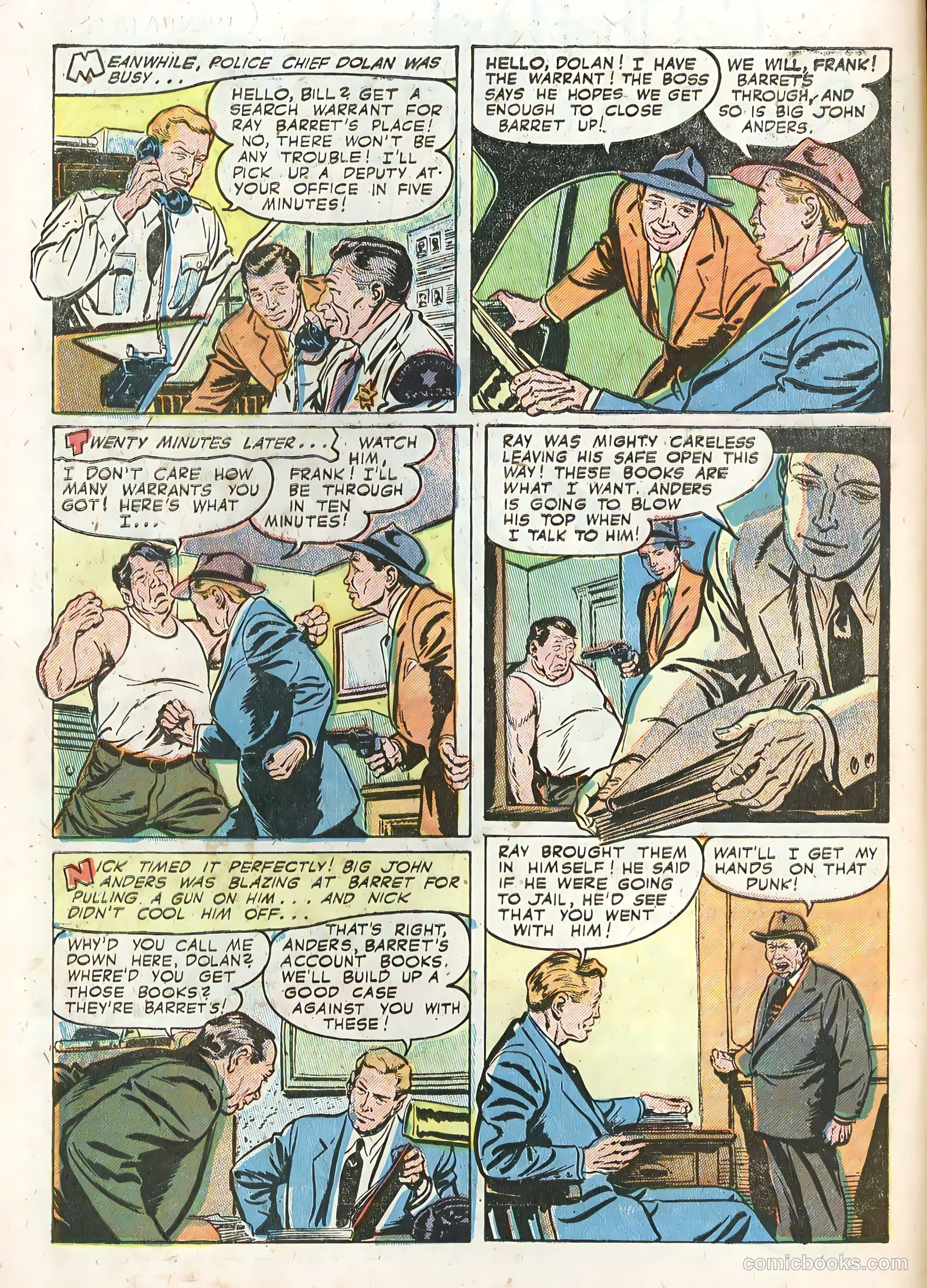 Authentic Police Cases #24 (1952) — page 10 of 36