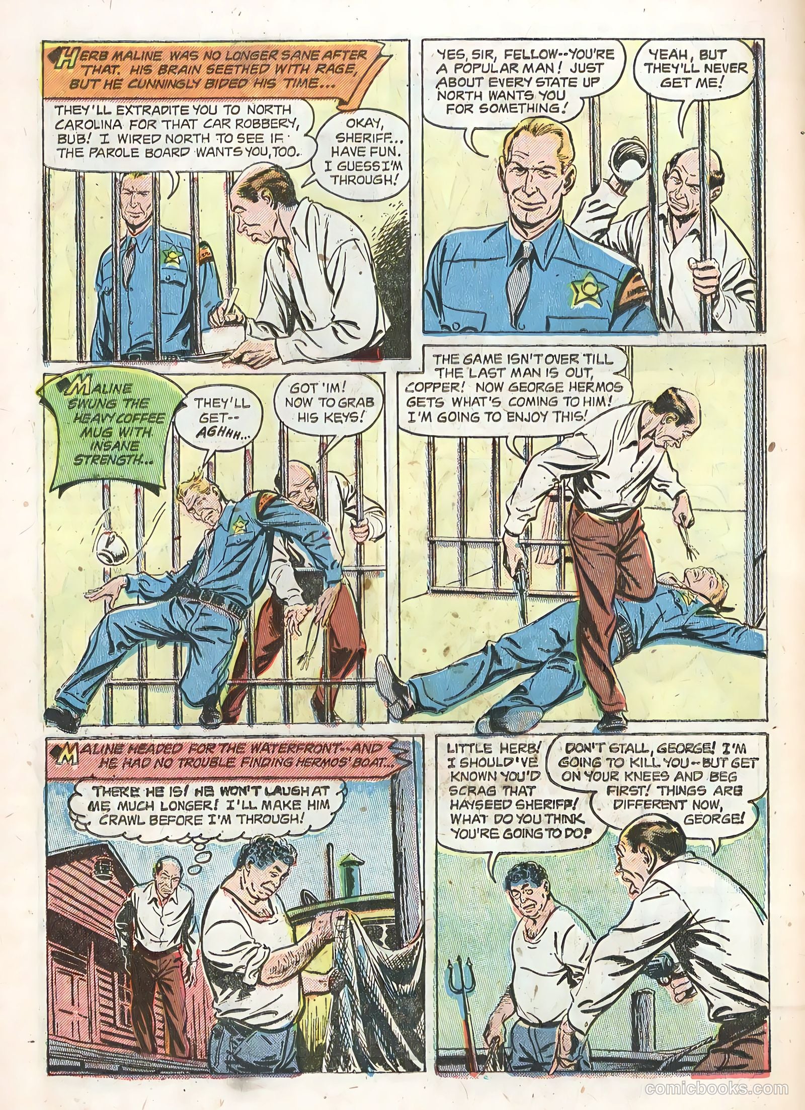 Authentic Police Cases #24 (1952) — page 18 of 36