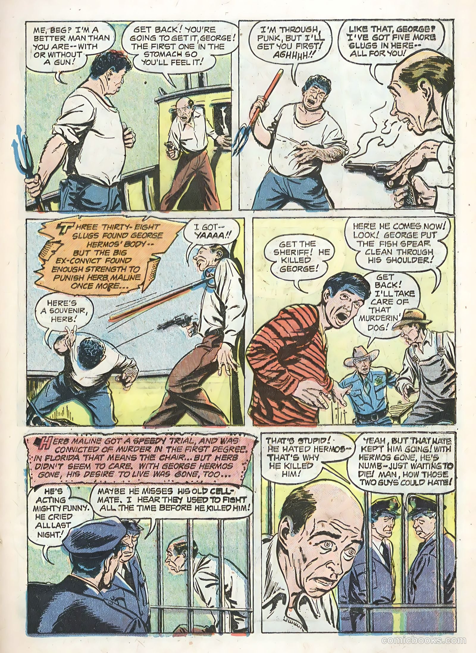 Authentic Police Cases #24 (1952) — page 19 of 36