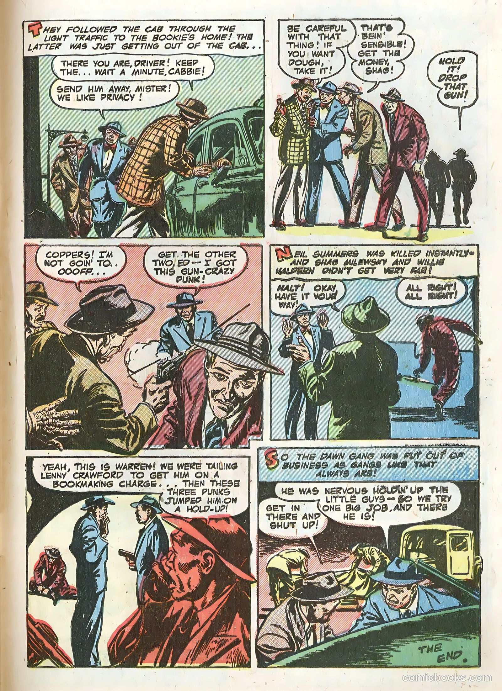 Authentic Police Cases #24 (1952) — page 33 of 36