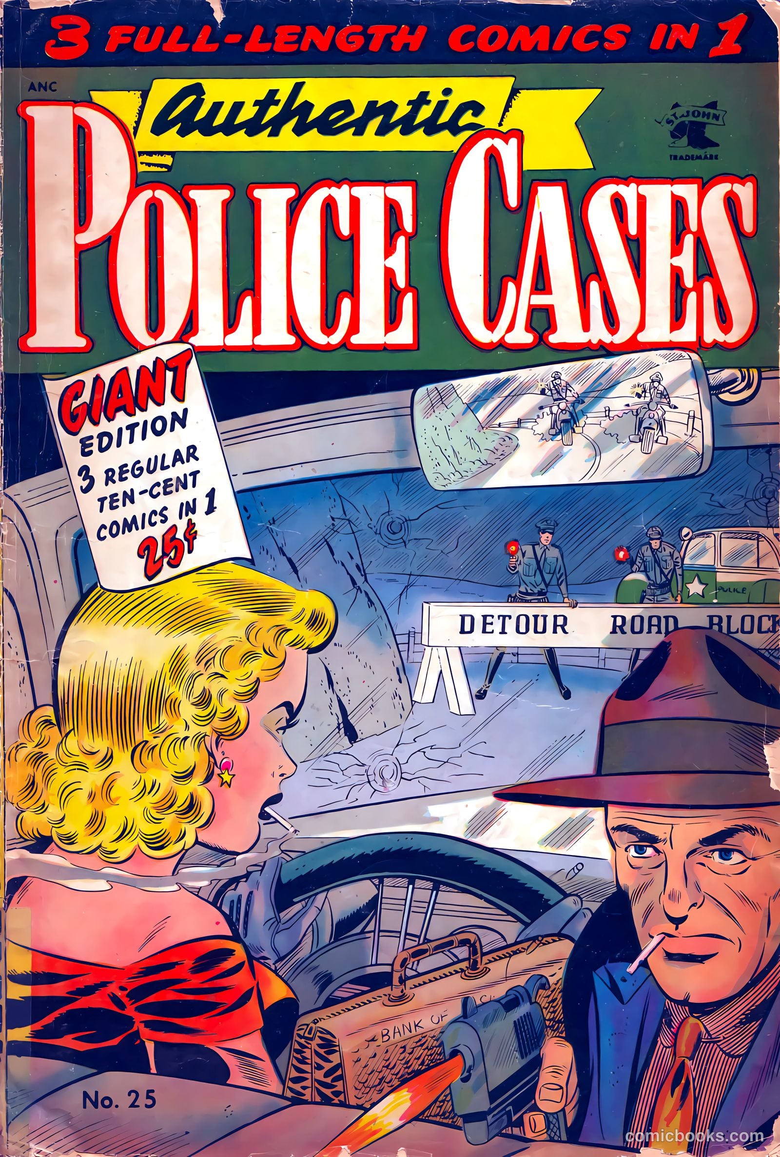 Authentic Police Cases #25 cover