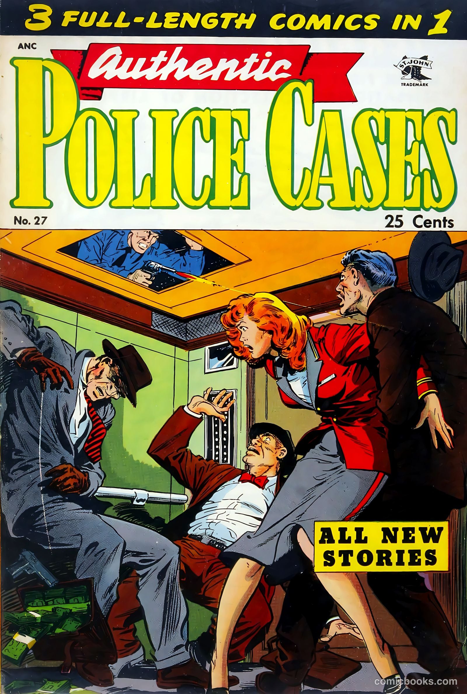 Authentic Police Cases #27 cover