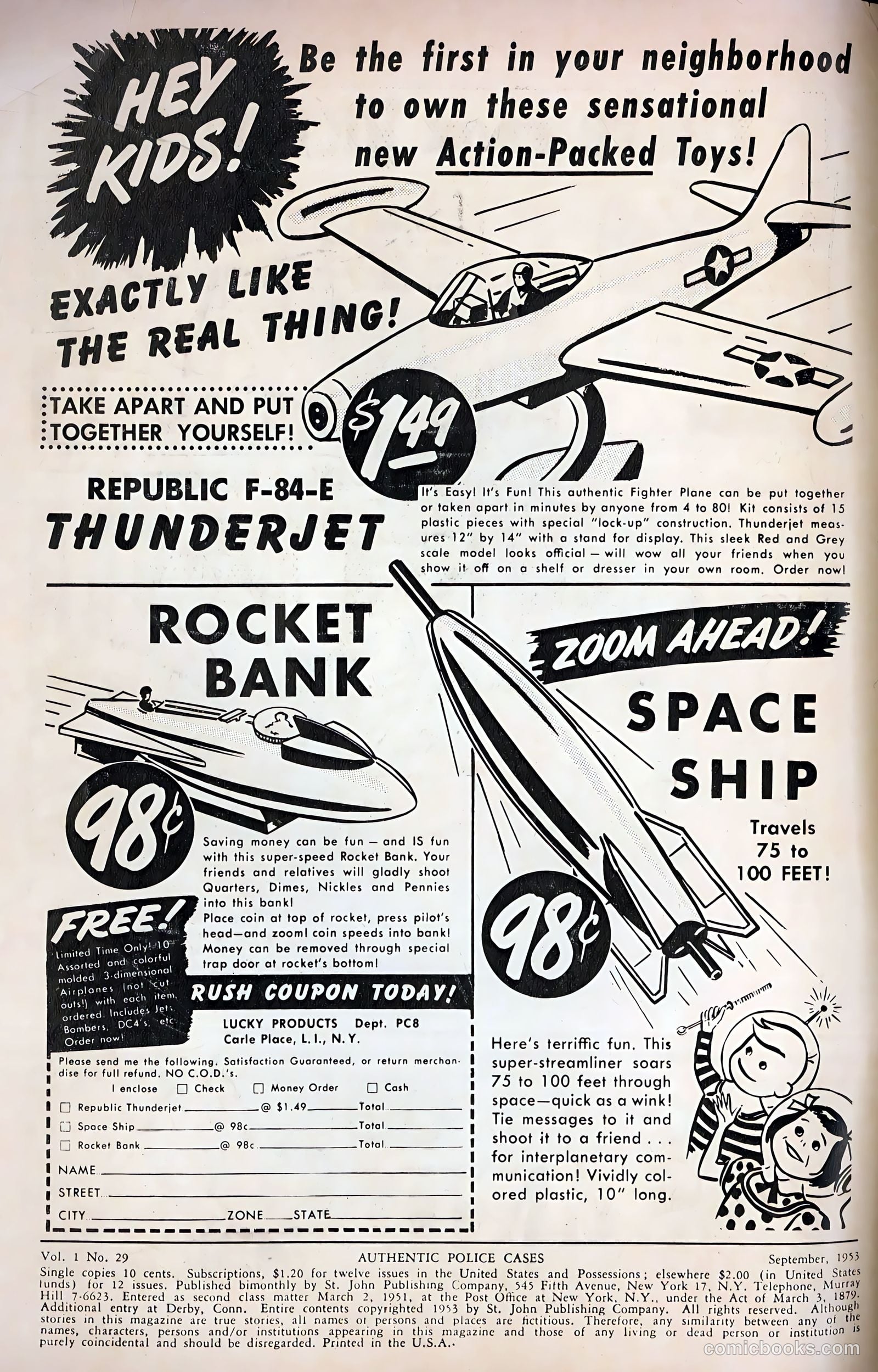 Authentic Police Cases #29 (1953) — page 2 of 36
