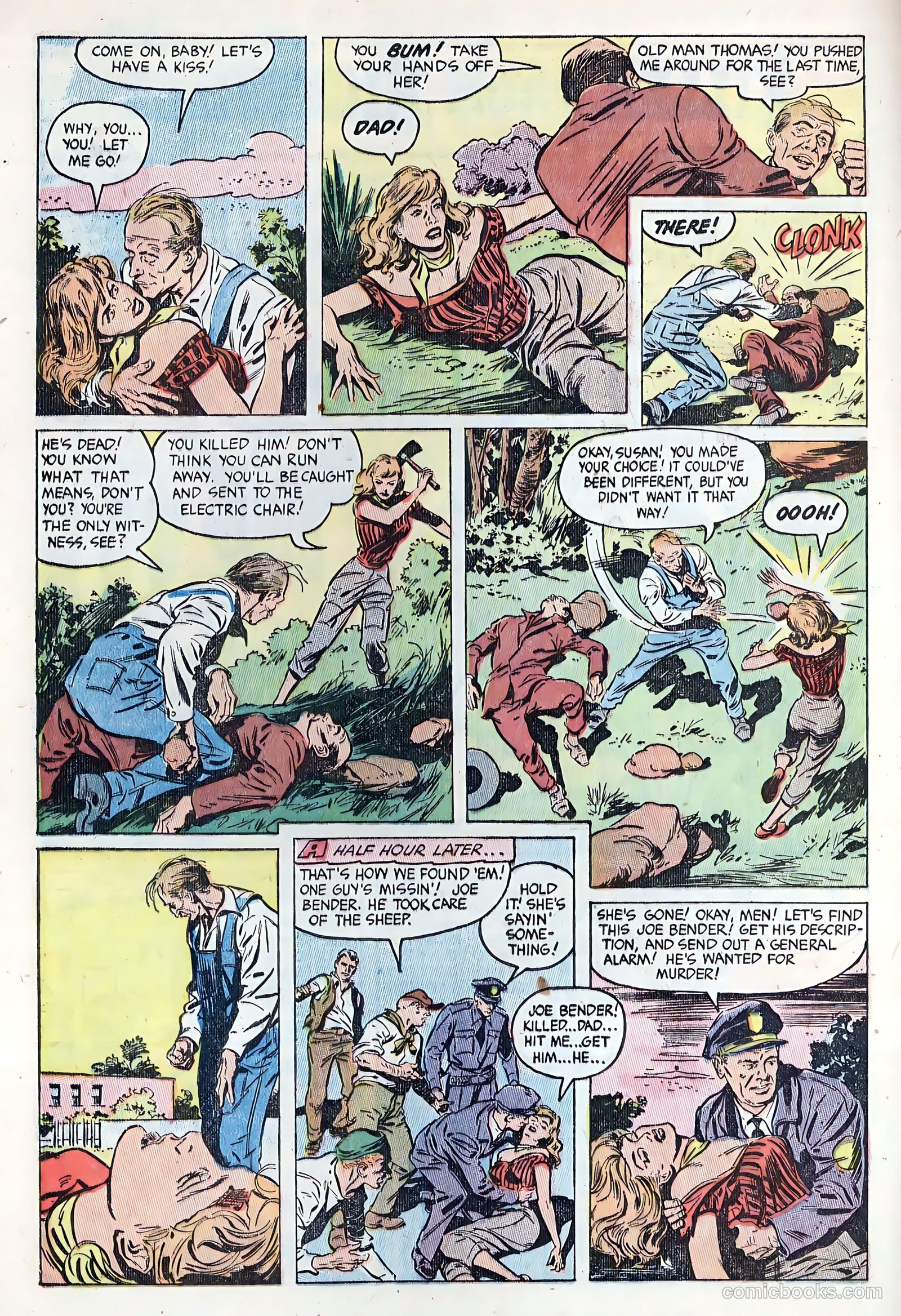 Authentic Police Cases #29 (1953) — page 4 of 36