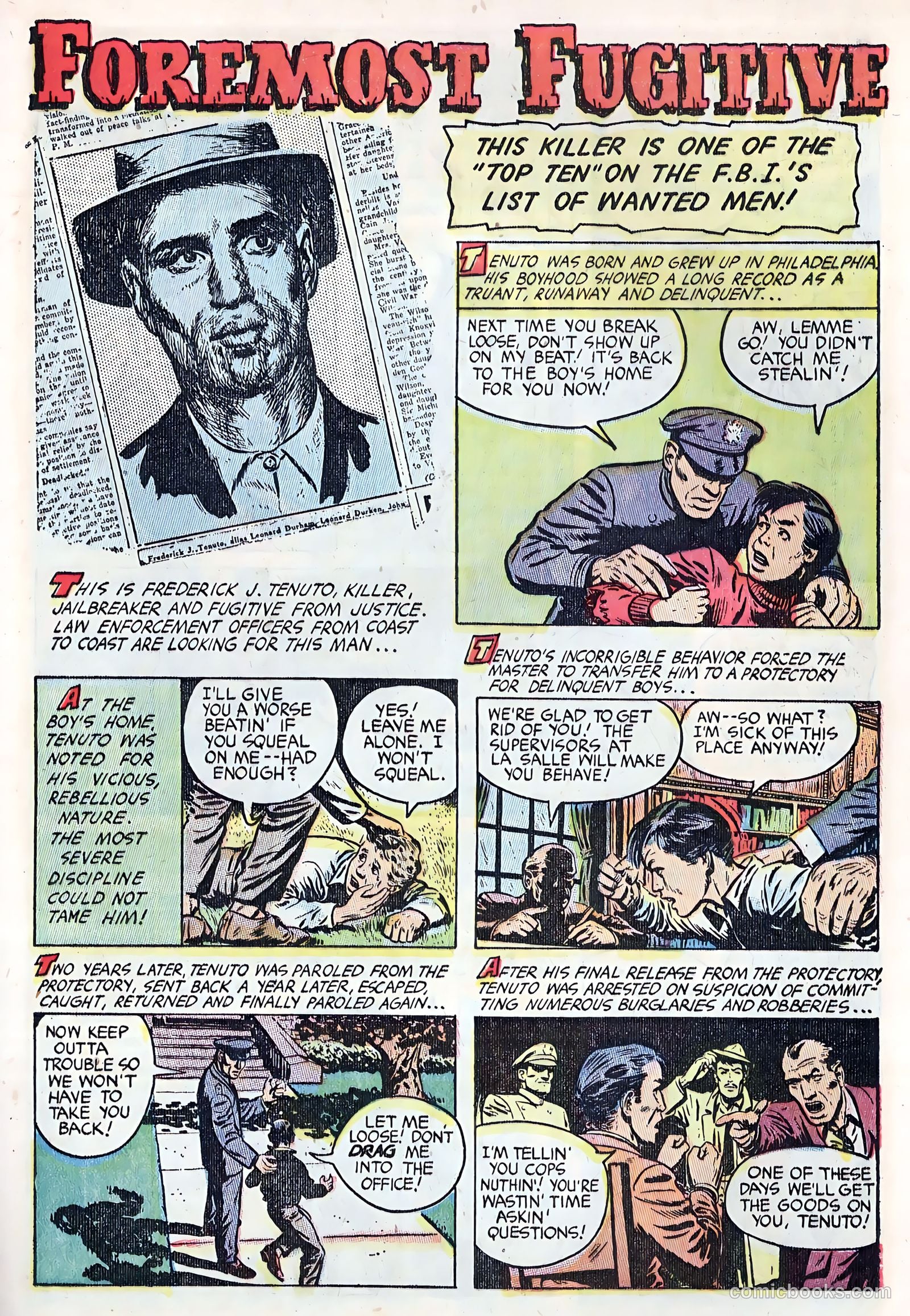 Authentic Police Cases #29 (1953) — page 9 of 36