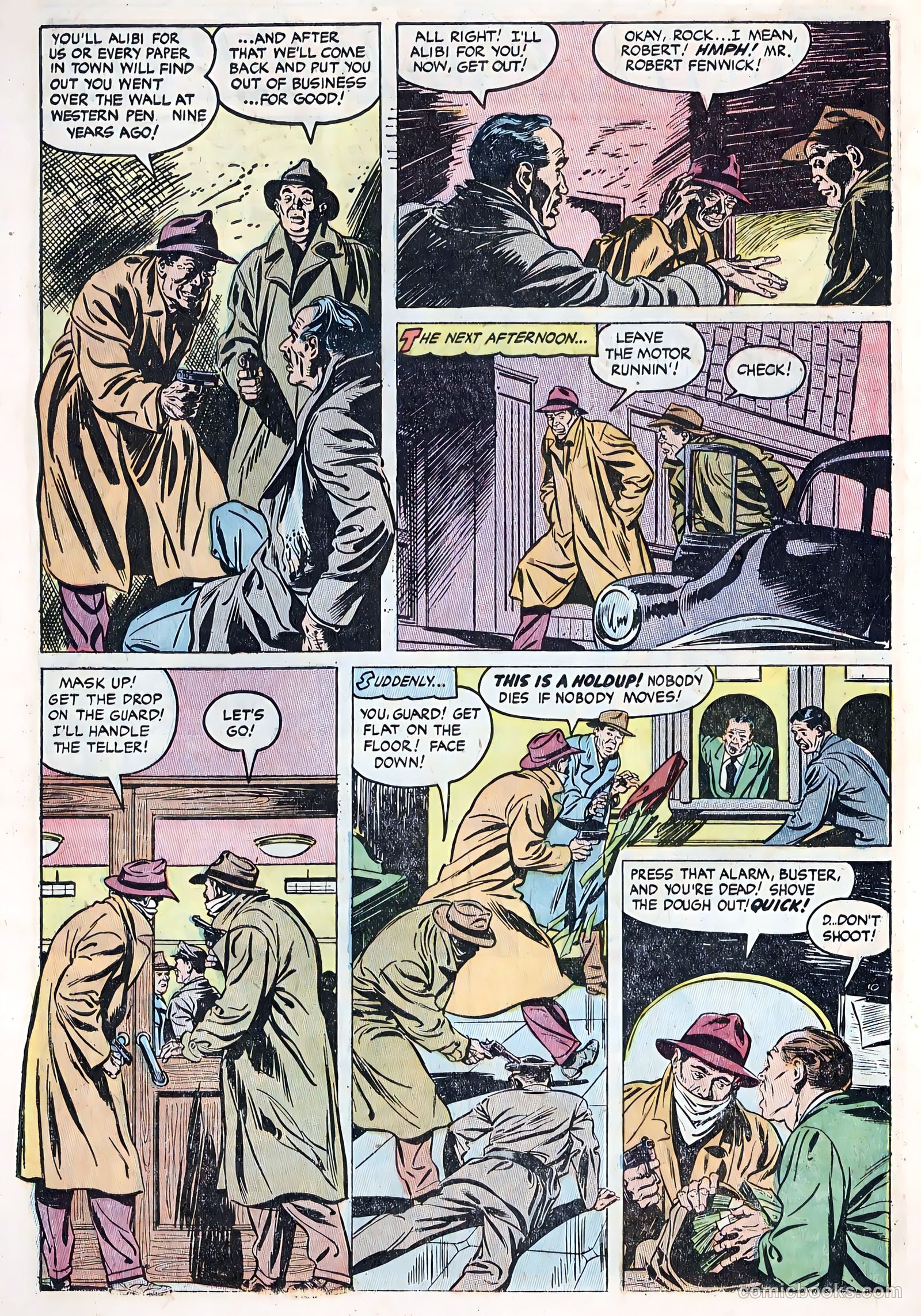 Authentic Police Cases #29 (1953) — page 30 of 36