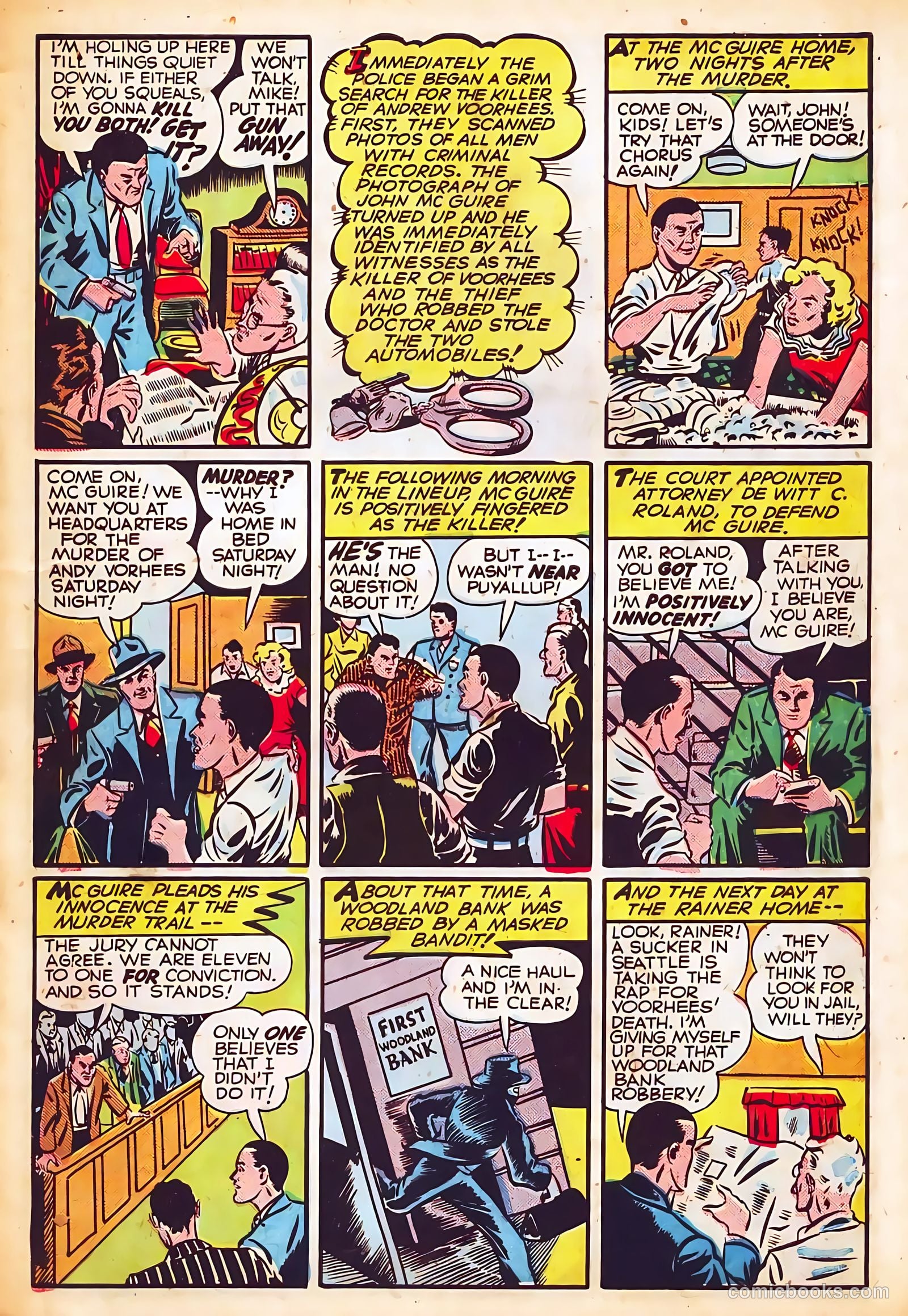 Authentic Police Cases #3 (1948) — page 7 of 36