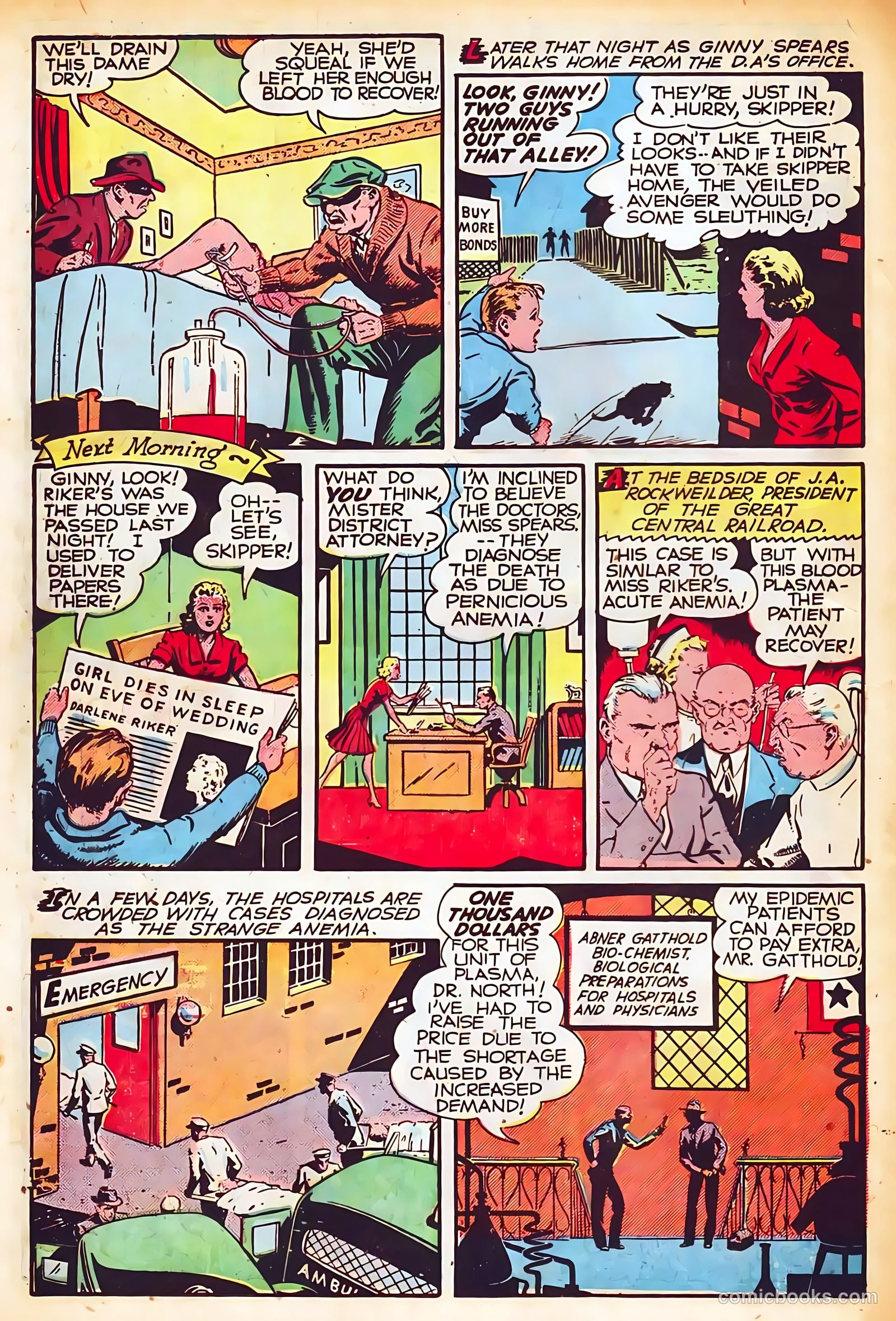 Authentic Police Cases #3 (1948) — page 22 of 36