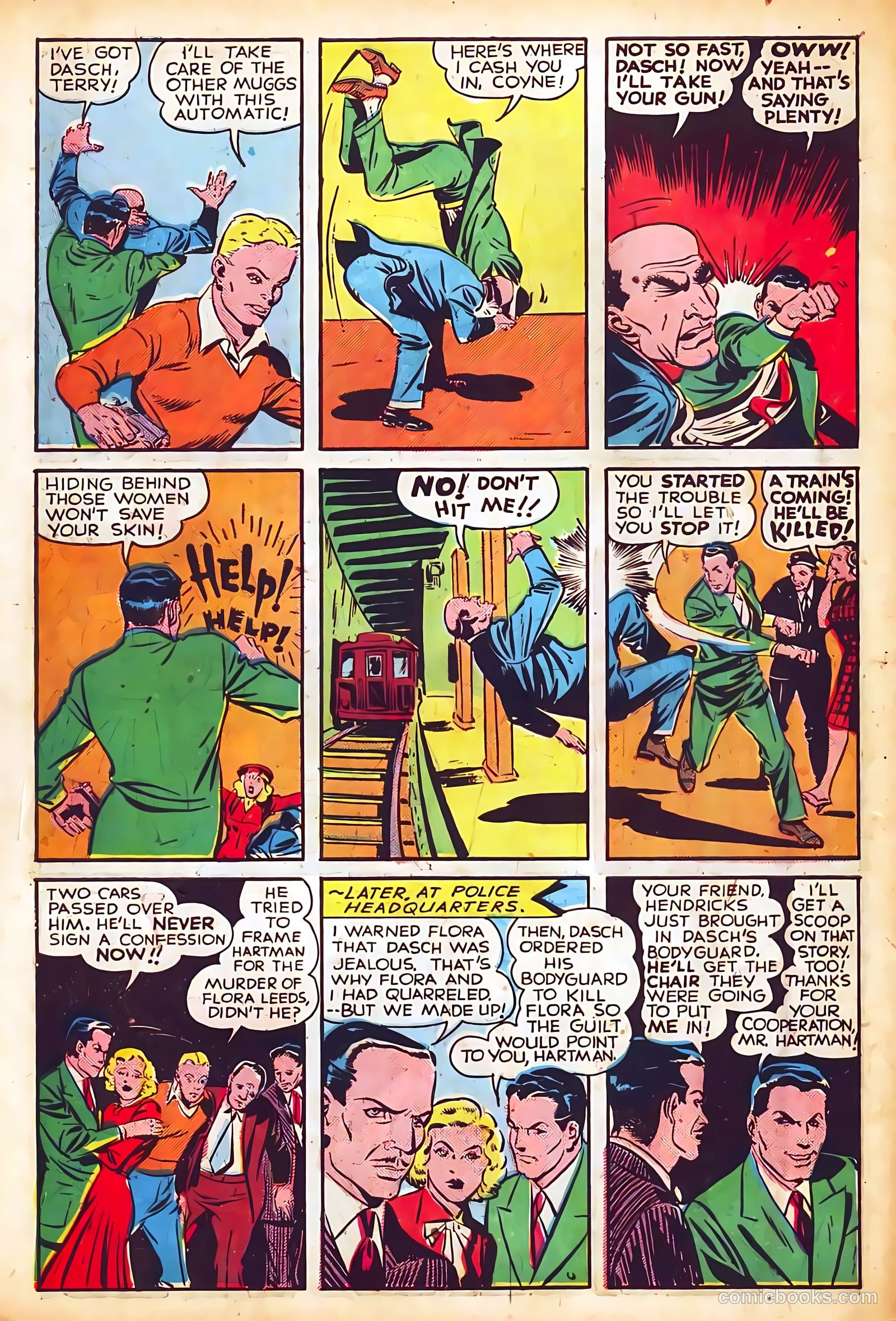 Authentic Police Cases #3 (1948) — page 34 of 36