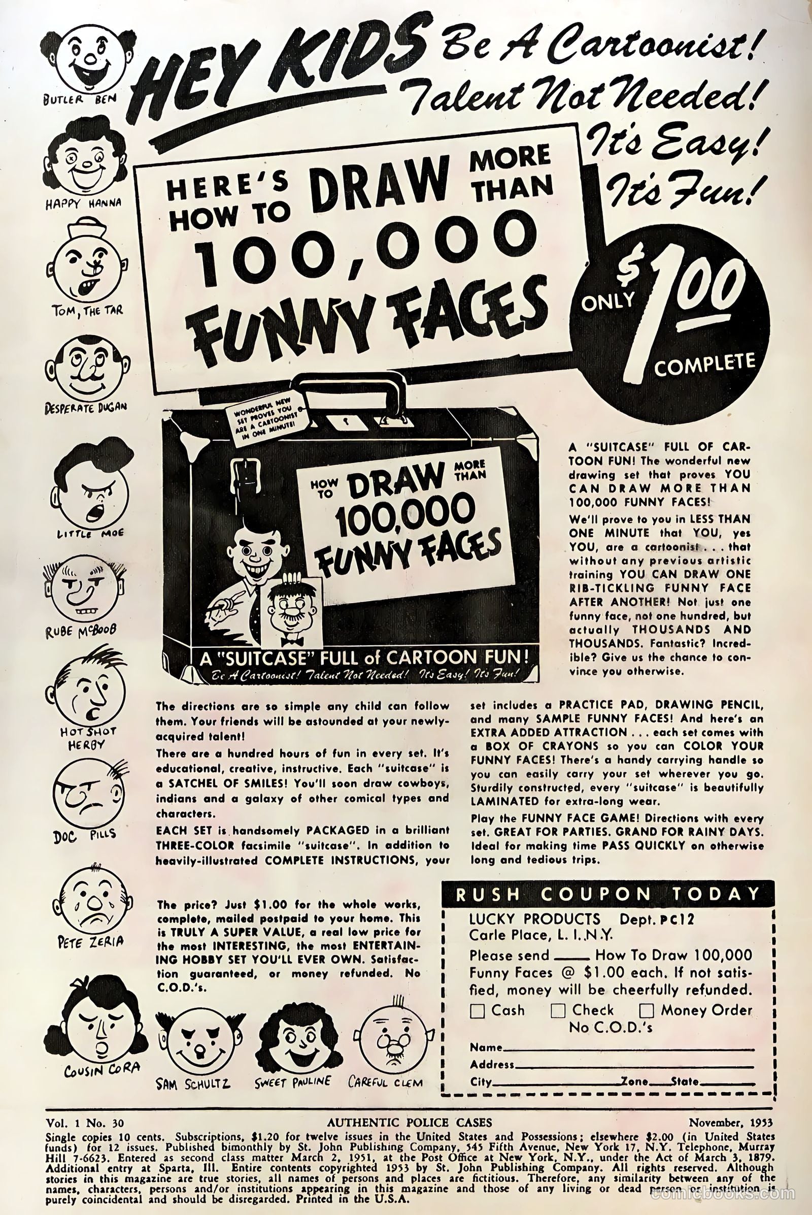 Authentic Police Cases #30 (1953) — page 2 of 36