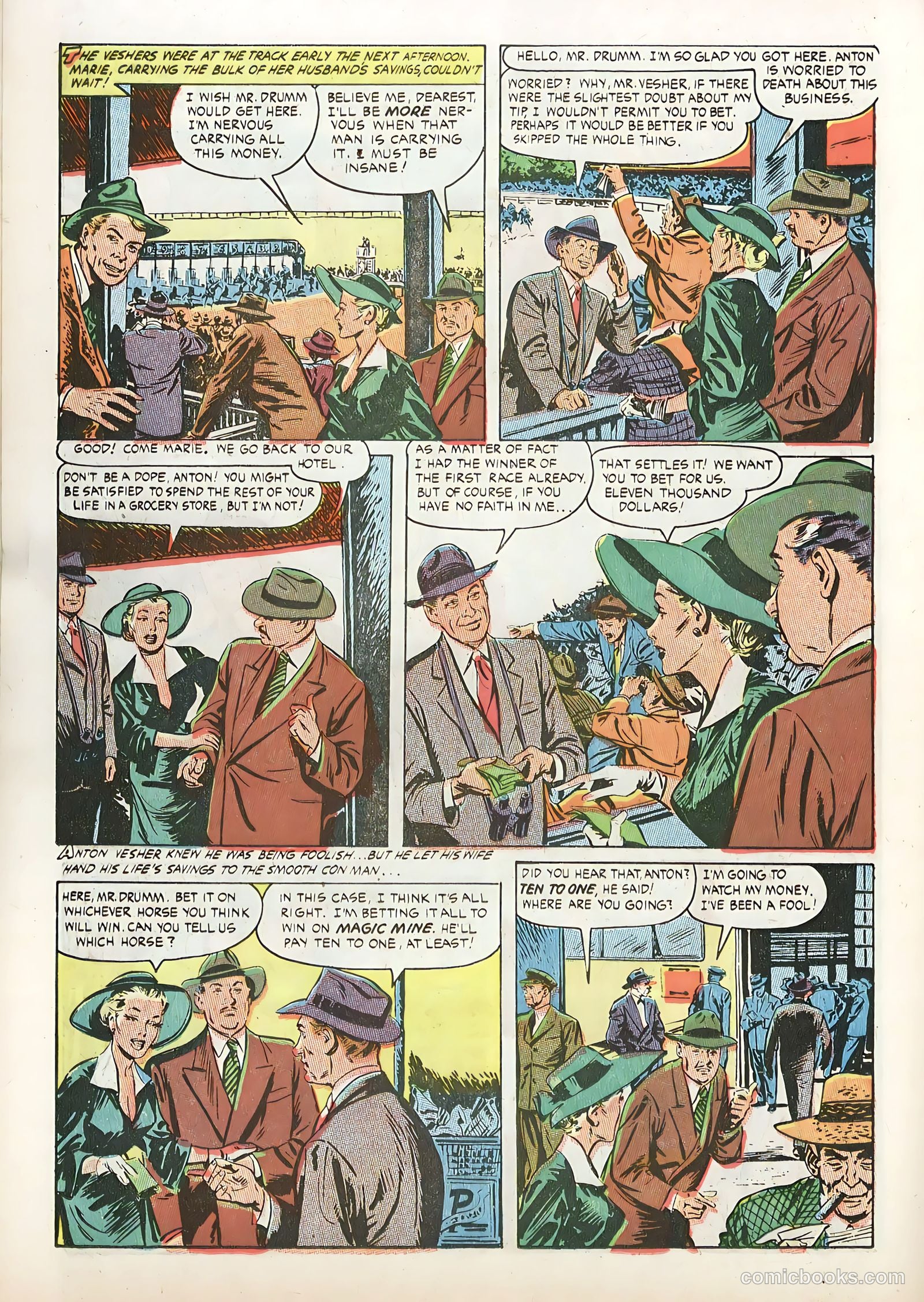 Authentic Police Cases #30 (1953) — page 22 of 36