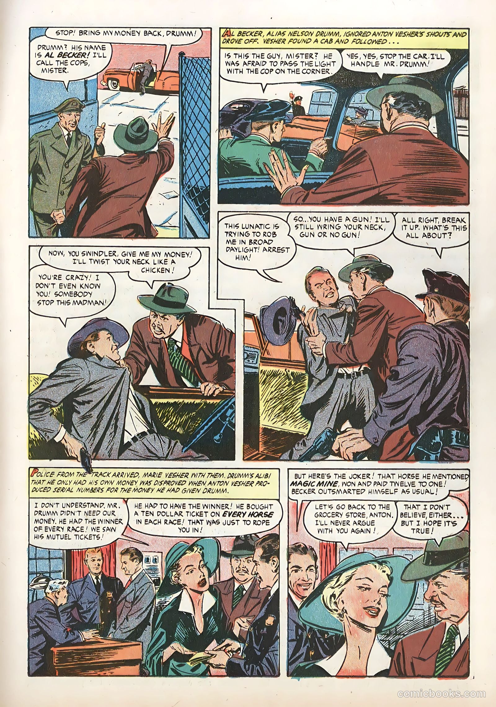 Authentic Police Cases #30 (1953) — page 23 of 36