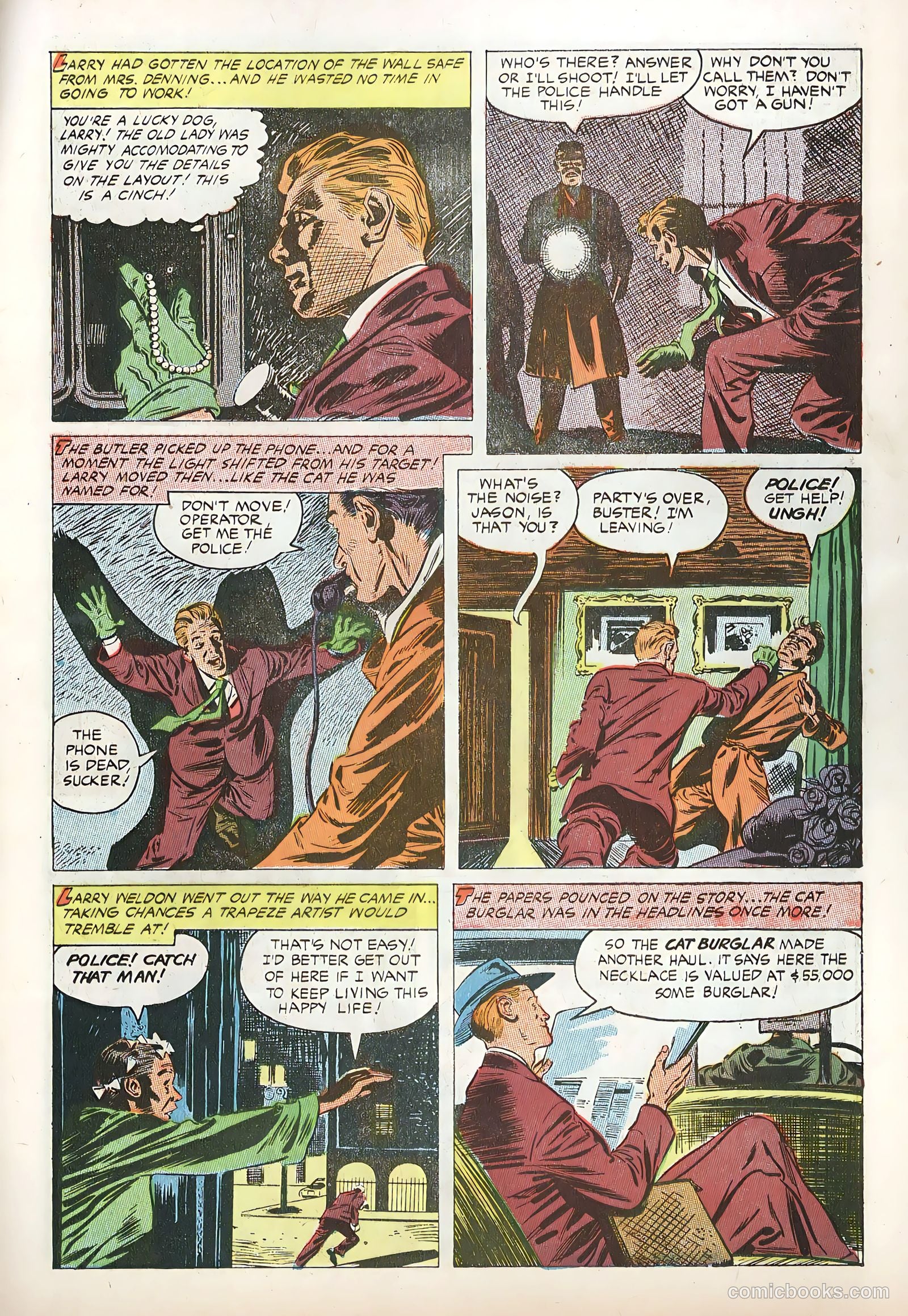 Authentic Police Cases #30 (1953) — page 31 of 36