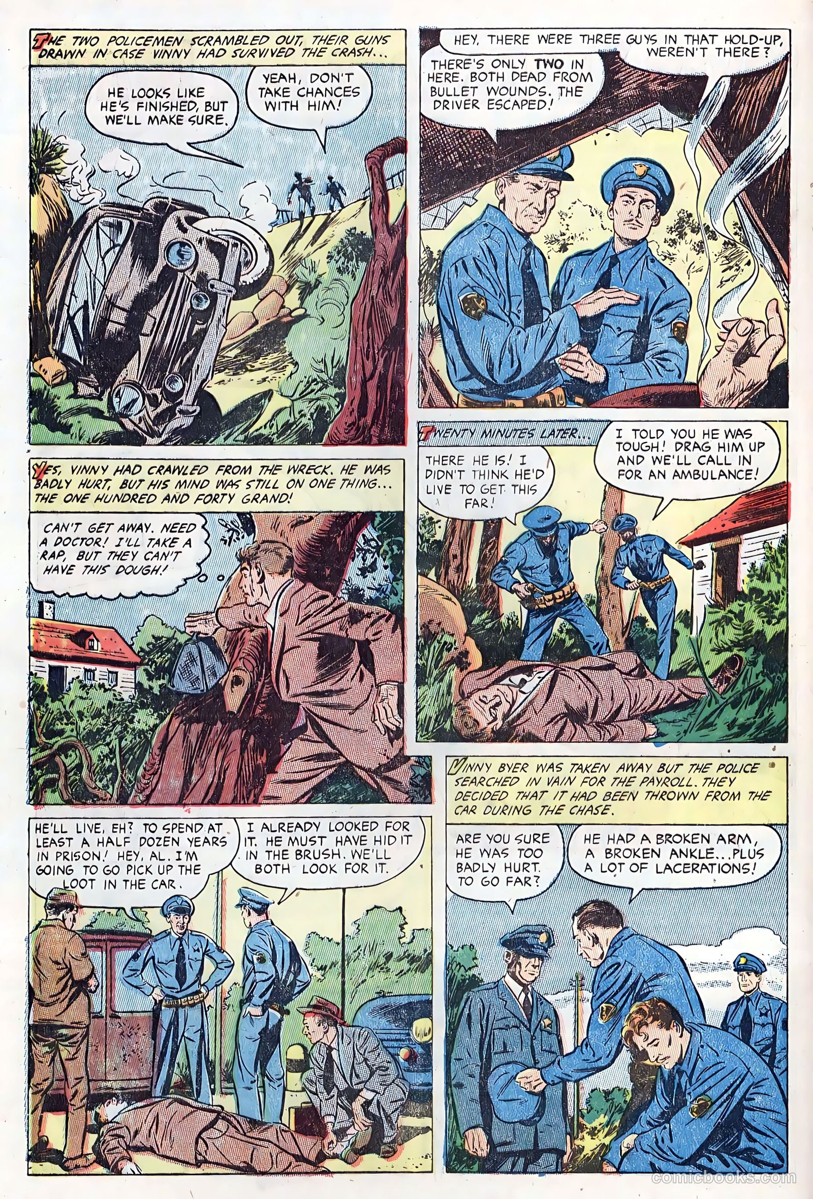 Authentic Police Cases #31 (1954) — page 4 of 36