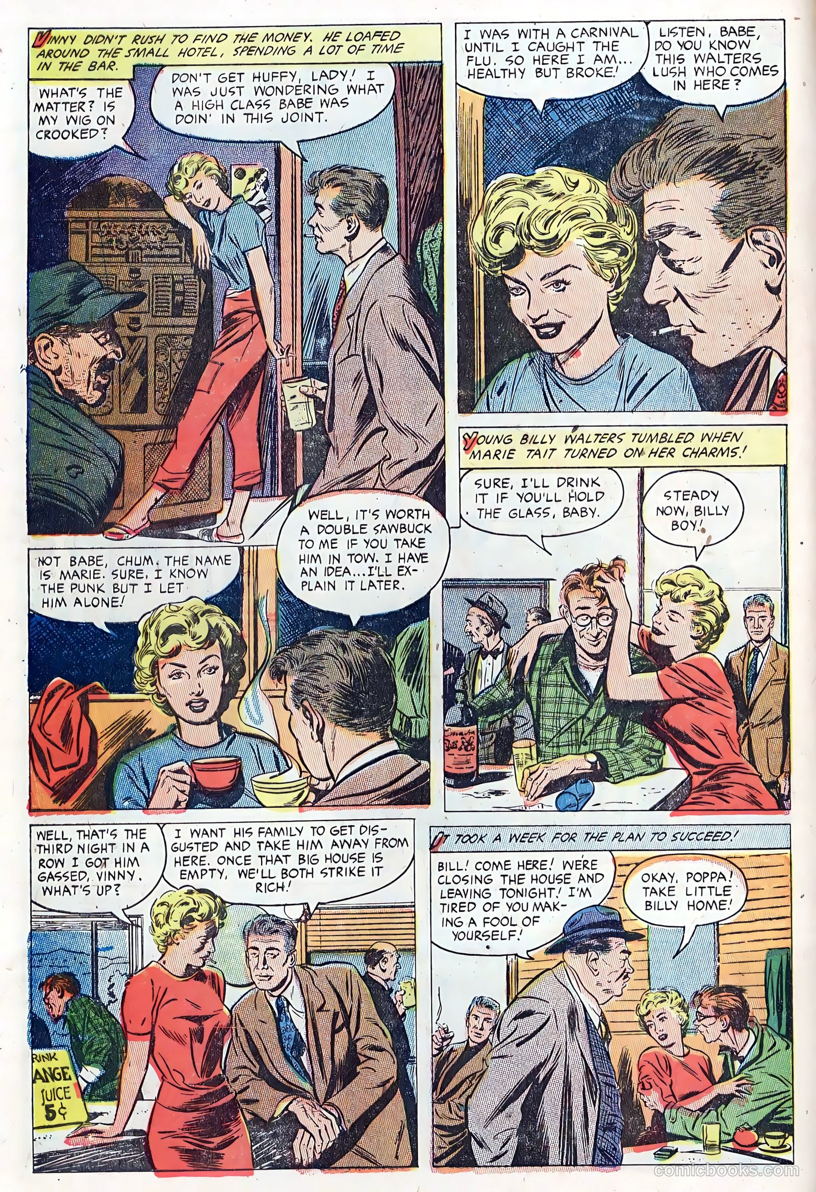 Authentic Police Cases #31 (1954) — page 6 of 36