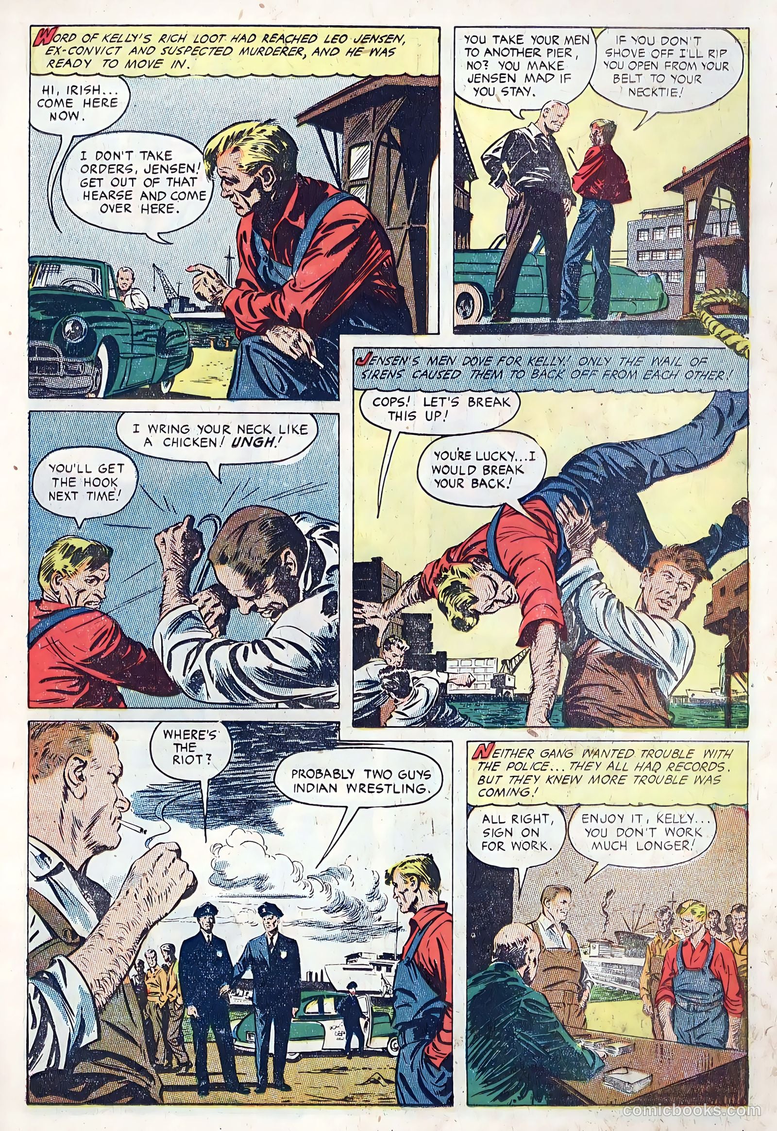 Authentic Police Cases #31 (1954) — page 21 of 36