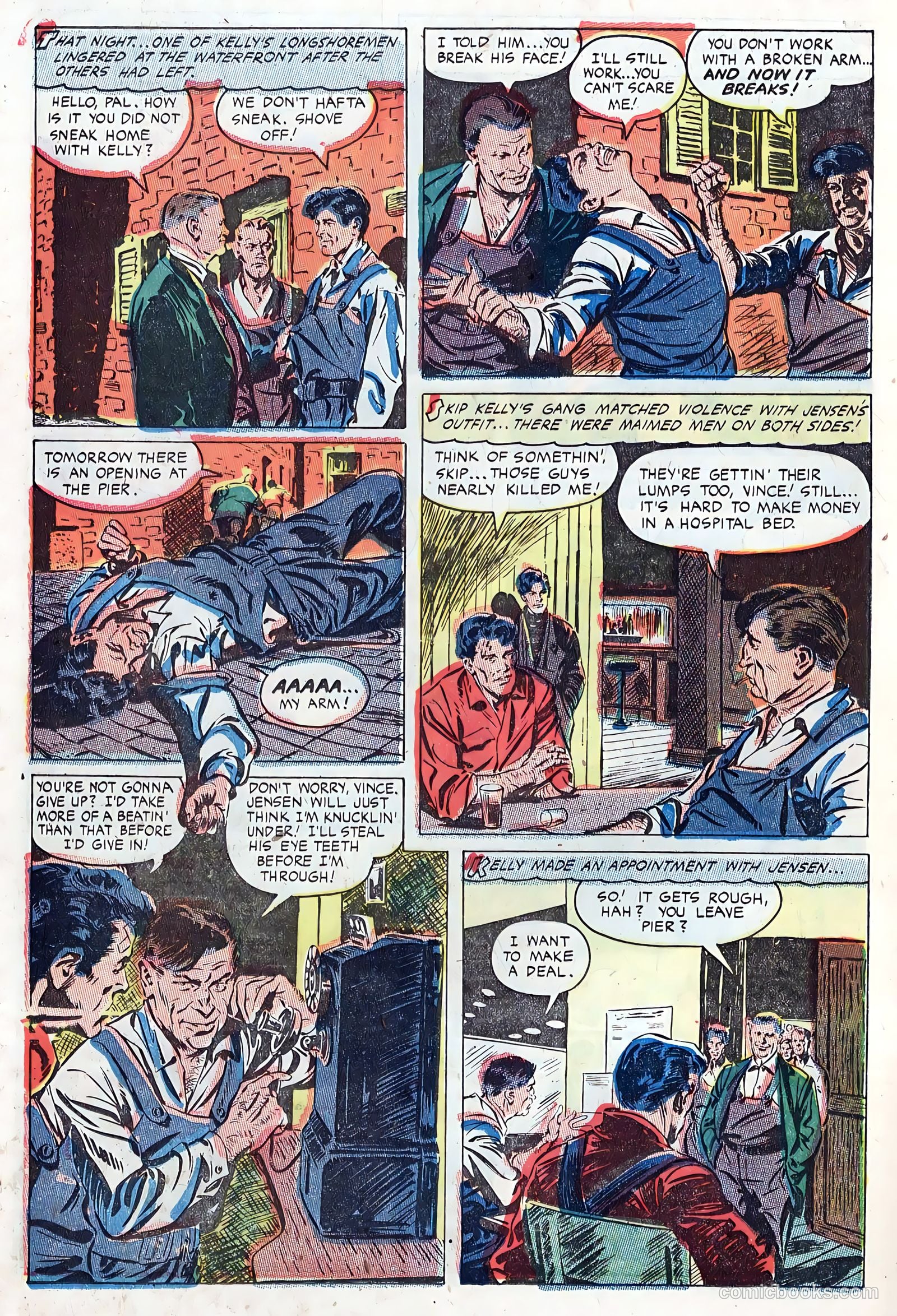 Authentic Police Cases #31 (1954) — page 22 of 36