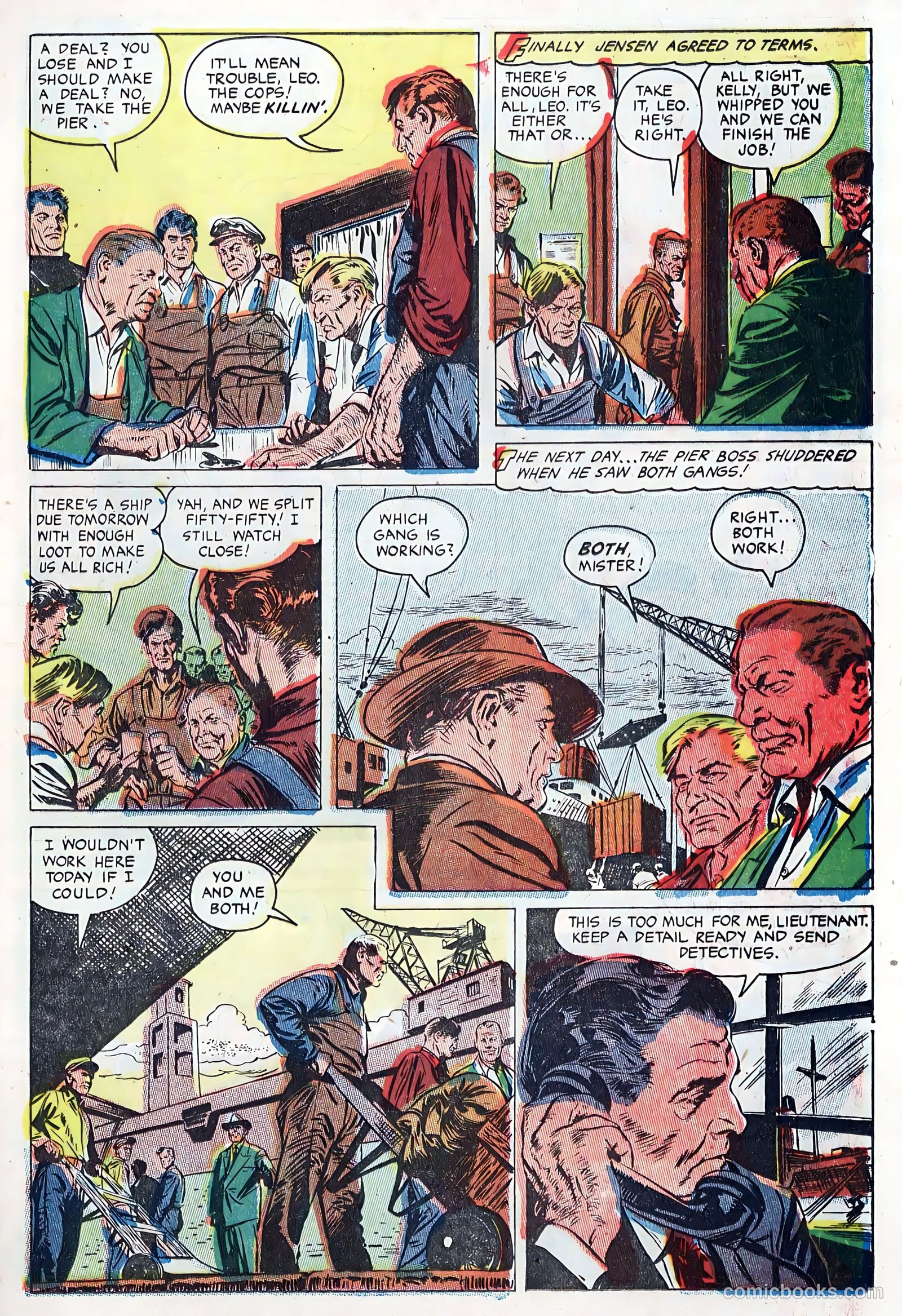 Authentic Police Cases #31 (1954) — page 23 of 36