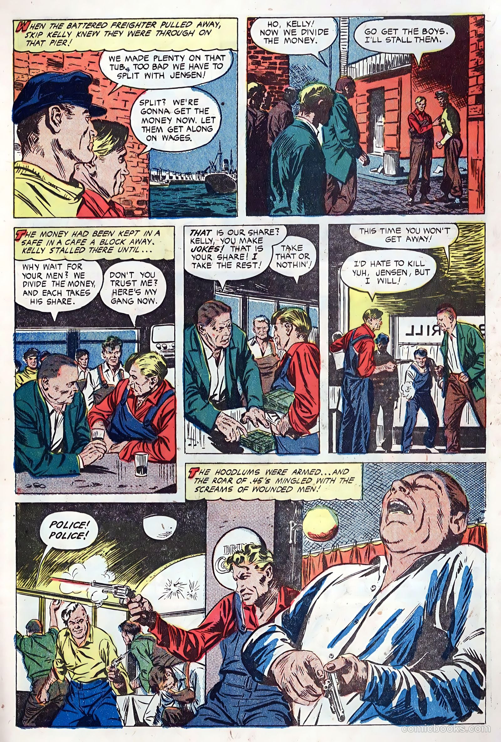 Authentic Police Cases #31 (1954) — page 25 of 36