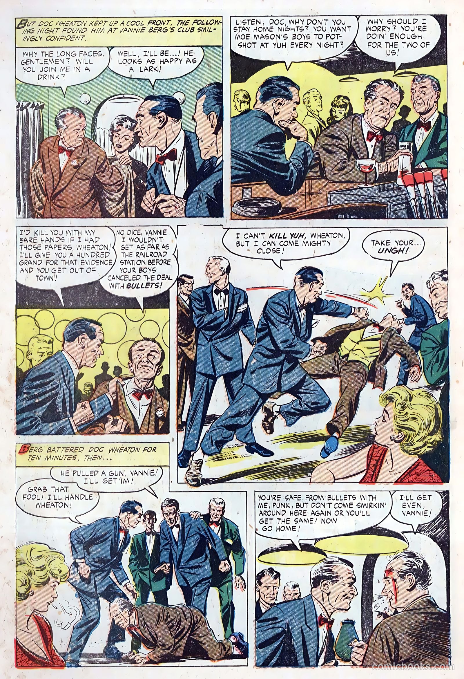 Authentic Police Cases #31 (1954) — page 32 of 36