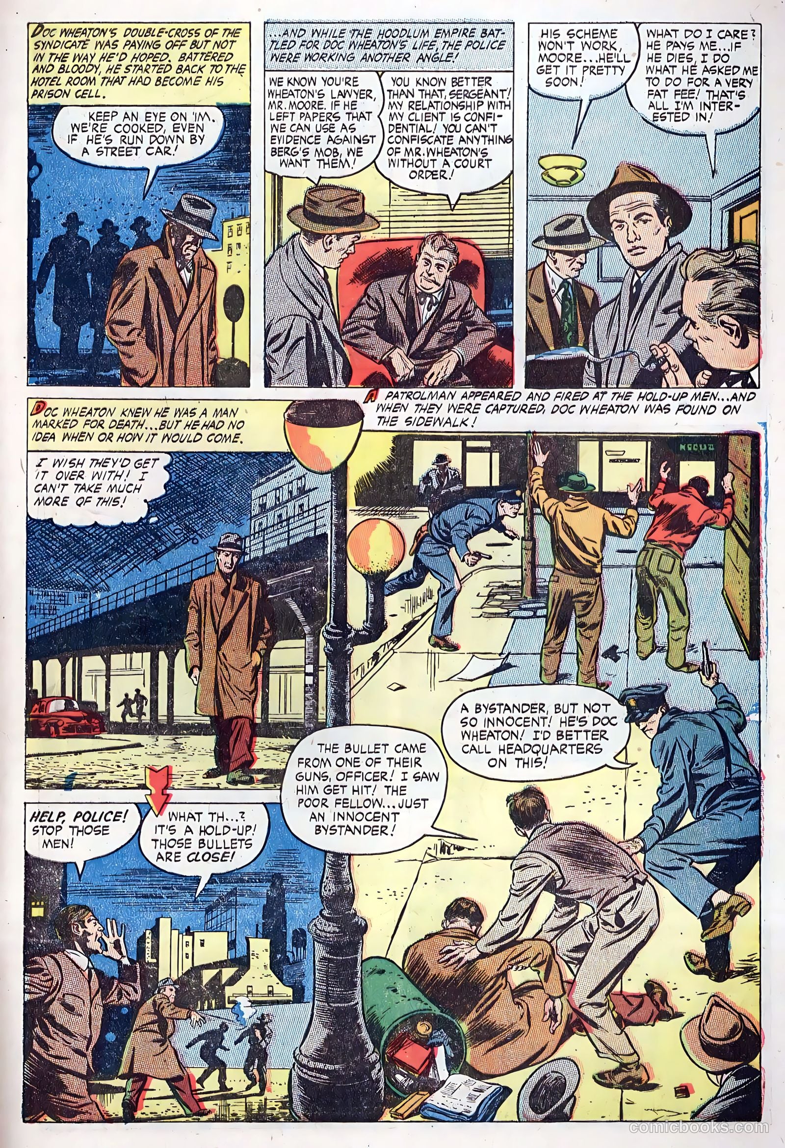Authentic Police Cases #31 (1954) — page 33 of 36