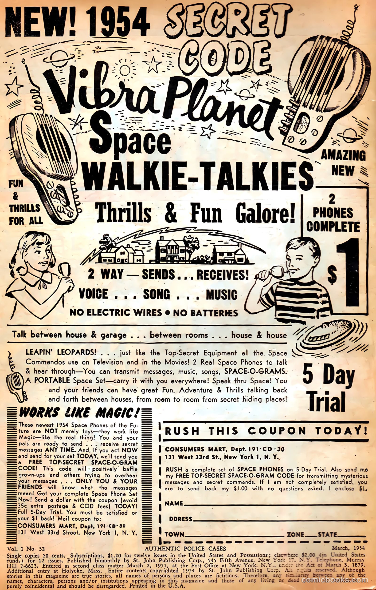 Authentic Police Cases #32 (1954) — page 2 of 36