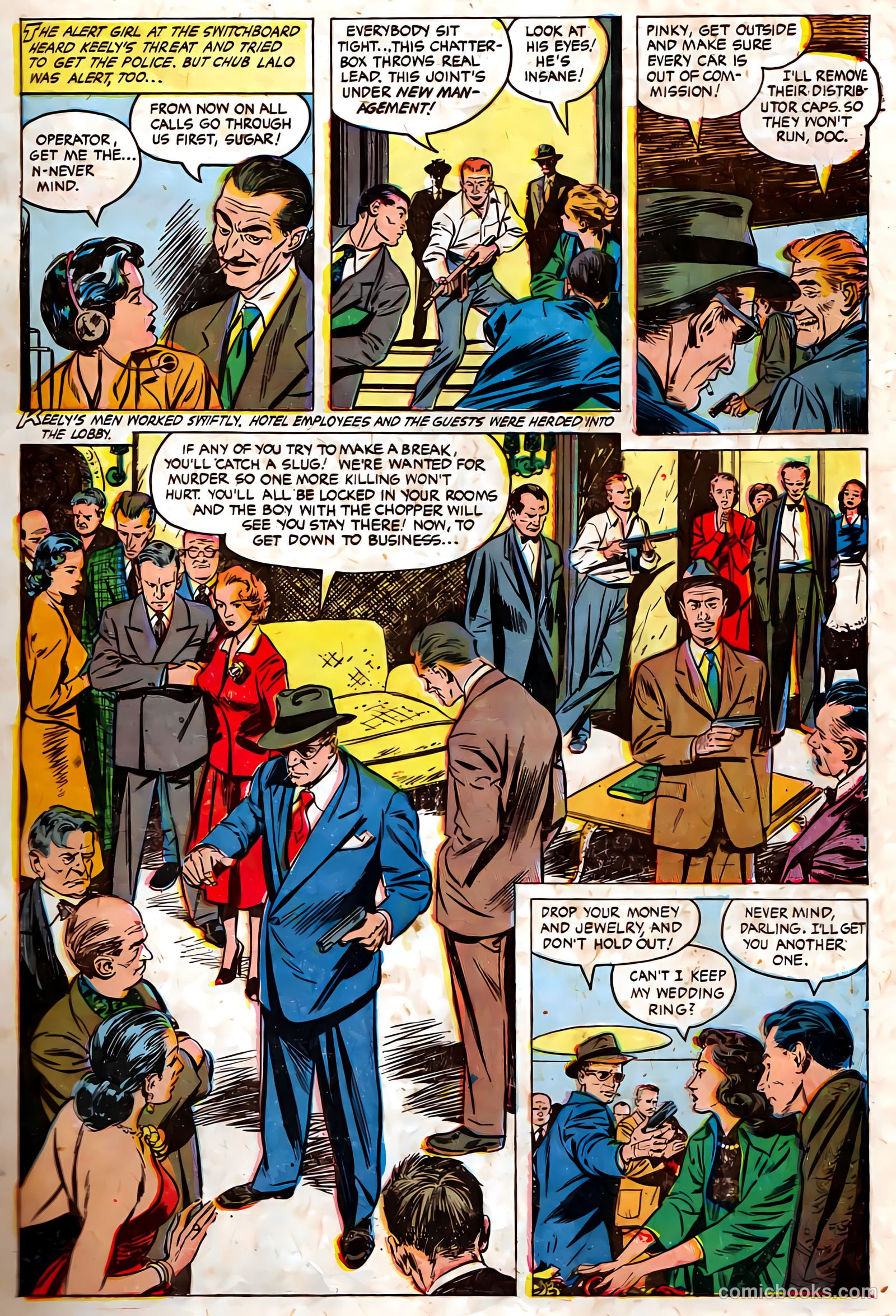 Authentic Police Cases #32 (1954) — page 5 of 36