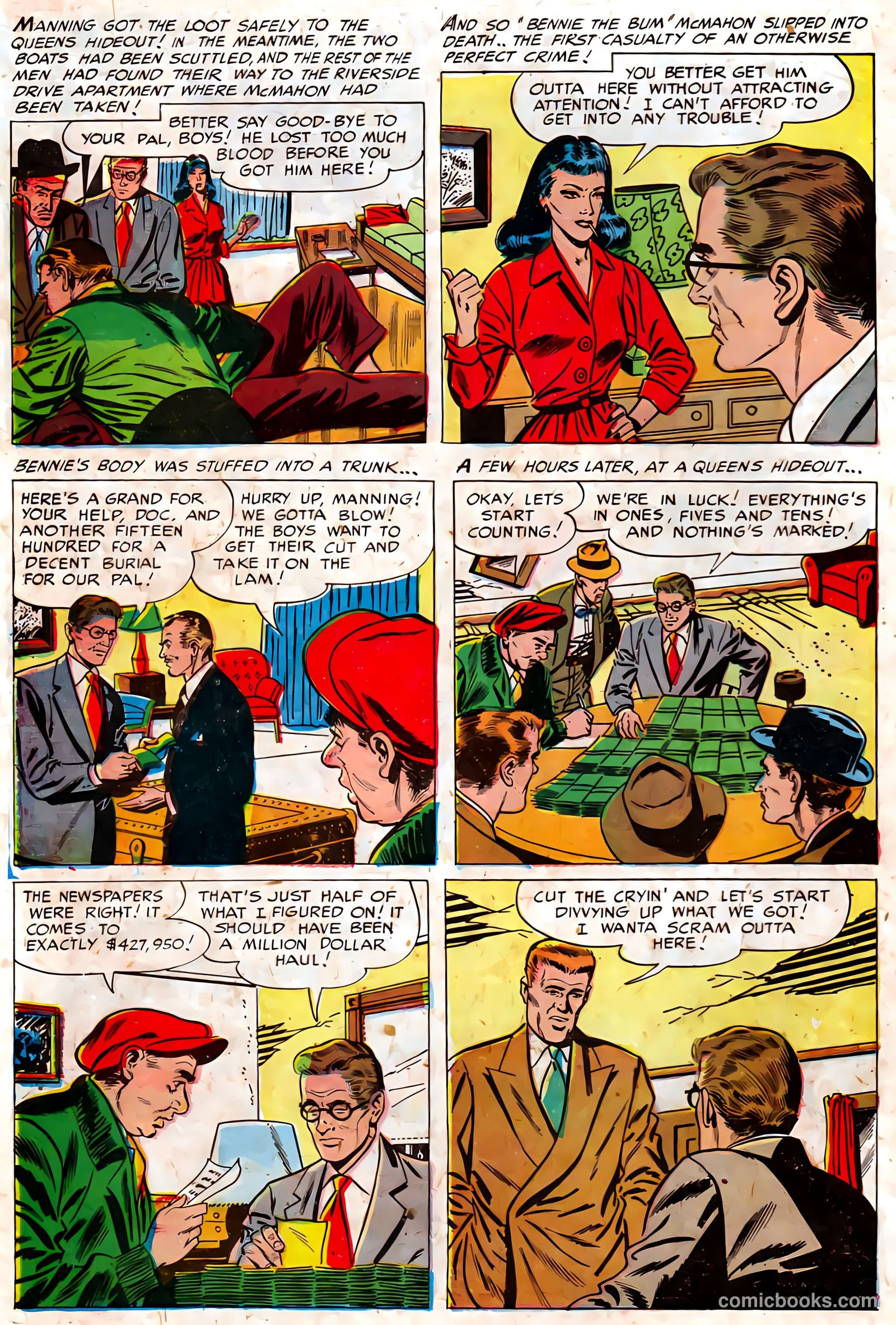 Authentic Police Cases #32 (1954) — page 20 of 36