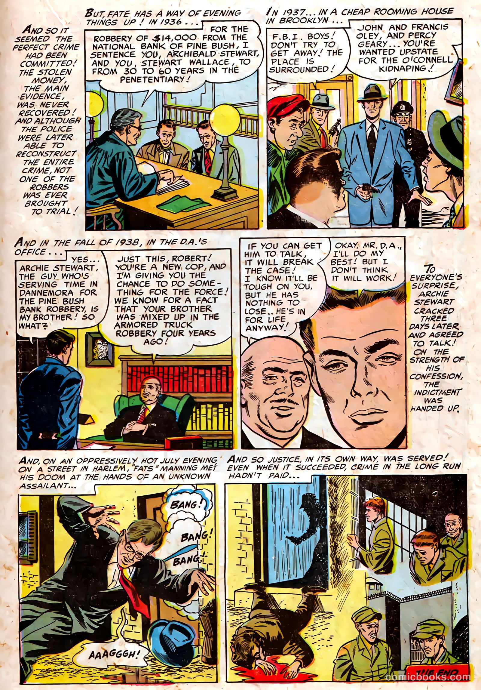Authentic Police Cases #32 (1954) — page 21 of 36