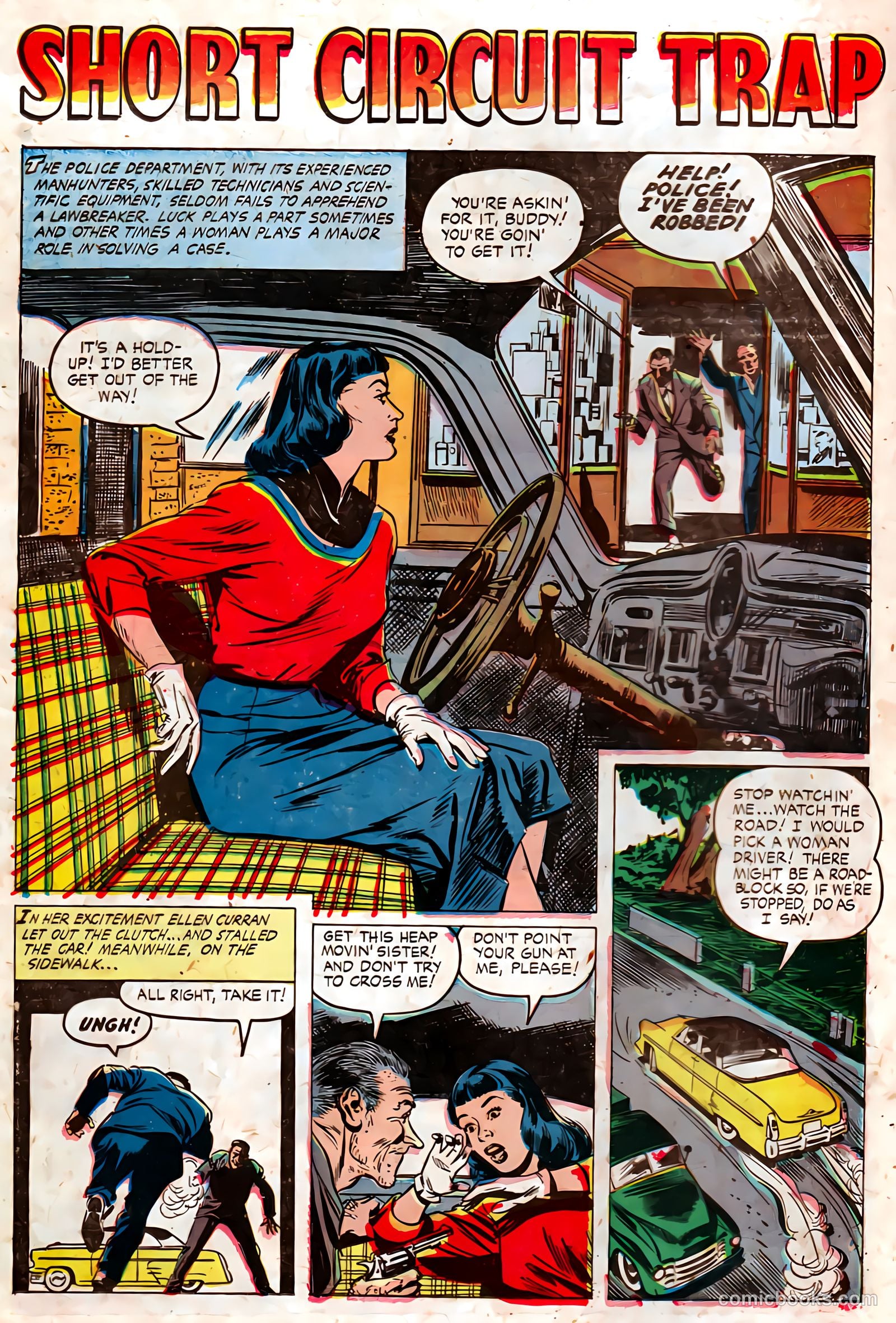 Authentic Police Cases #32 (1954) — page 22 of 36