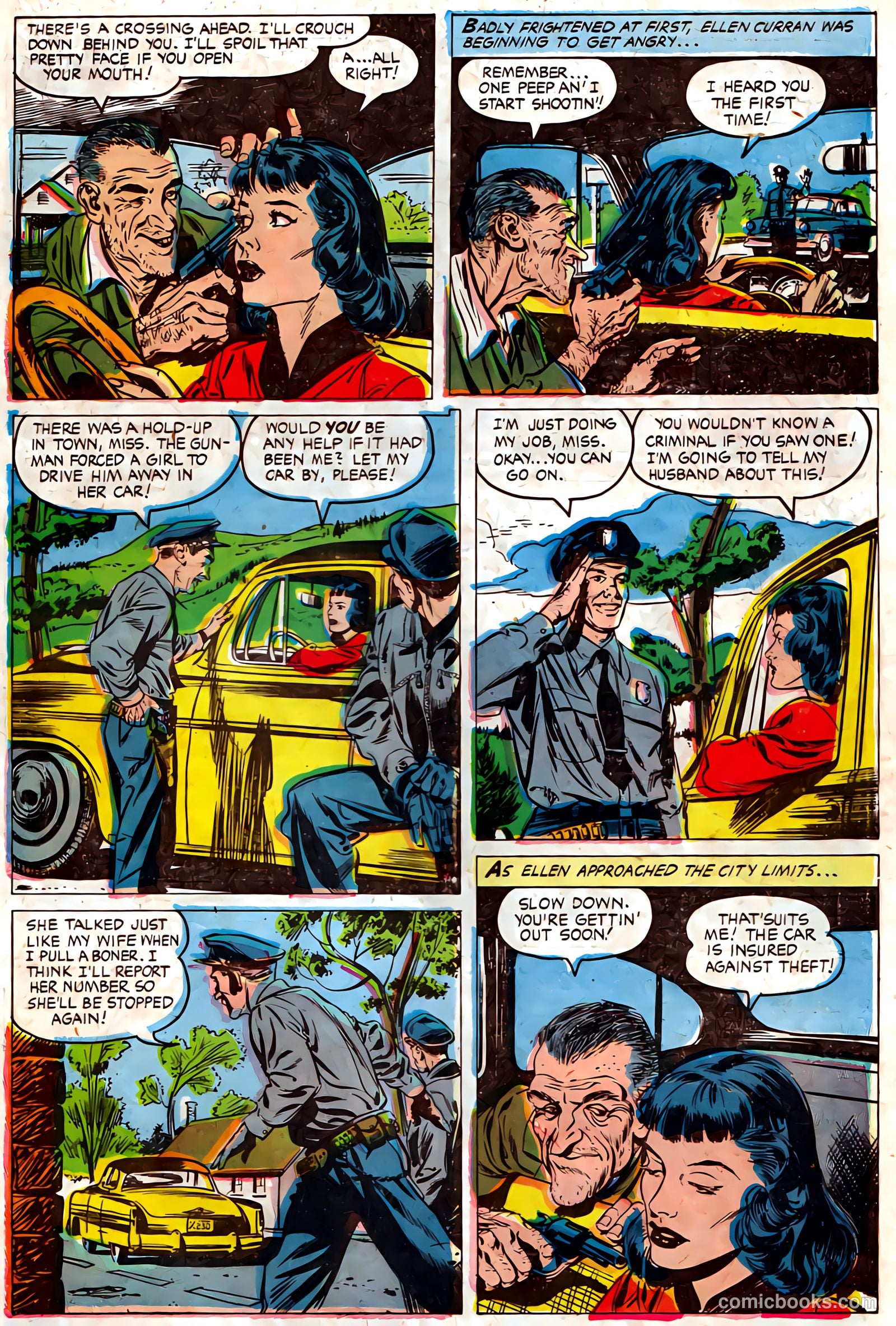 Authentic Police Cases #32 (1954) — page 23 of 36