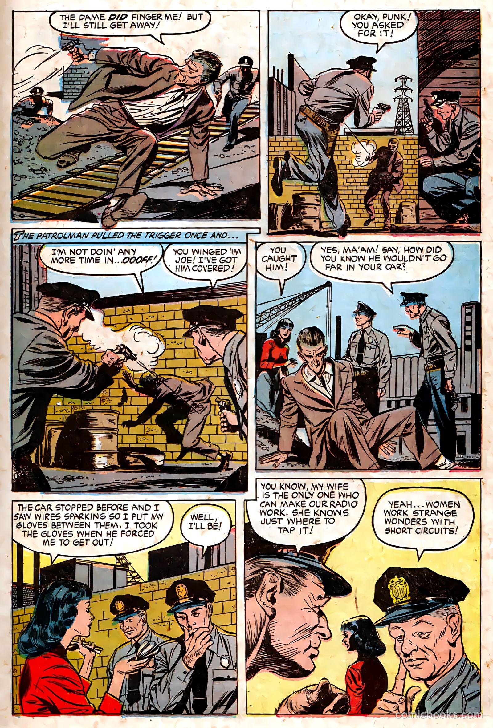 Authentic Police Cases #32 (1954) — page 25 of 36