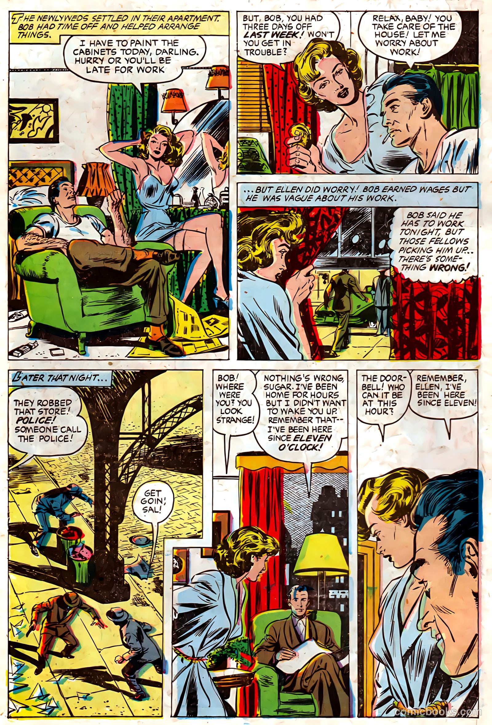 Authentic Police Cases #32 (1954) — page 30 of 36
