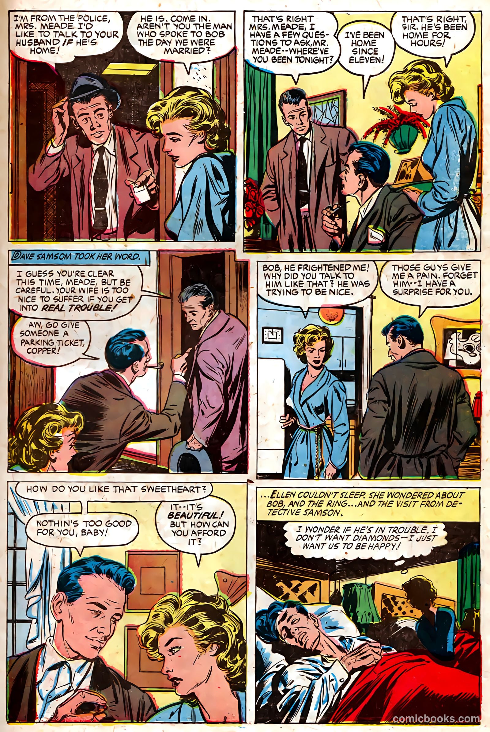 Authentic Police Cases #32 (1954) — page 31 of 36