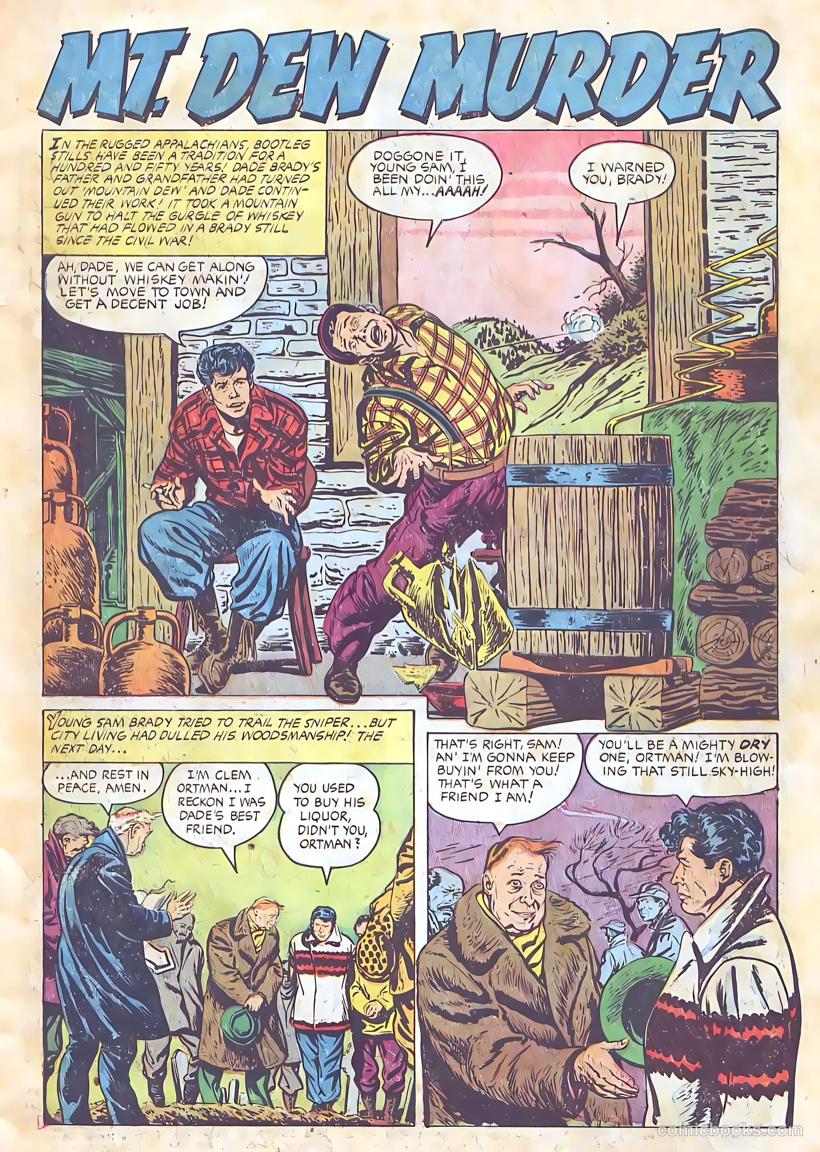 Authentic Police Cases #33 (1954) — page 3 of 36