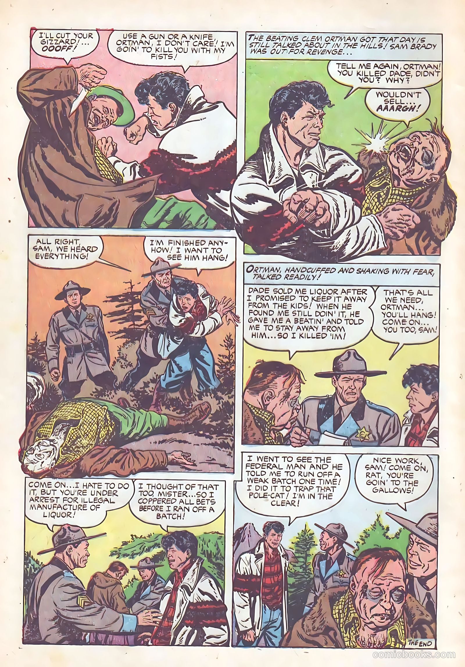 Authentic Police Cases #33 (1954) — page 8 of 36